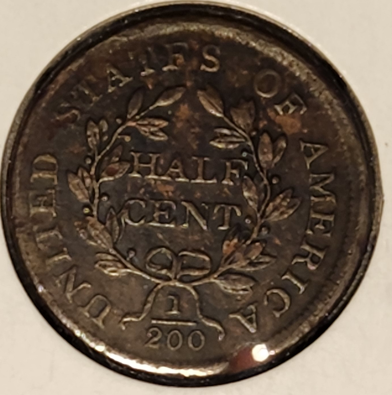 1804 Draped Bust Half Cent