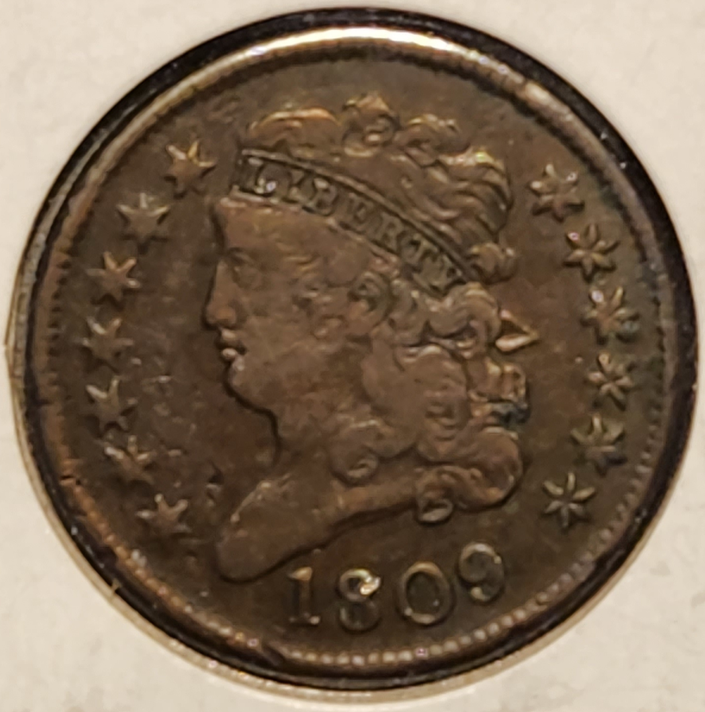 1809 Classic Head Half Cent