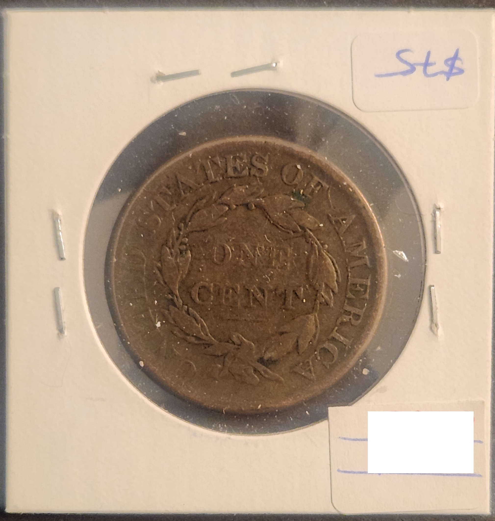 1826 Coronet Head Large Cent