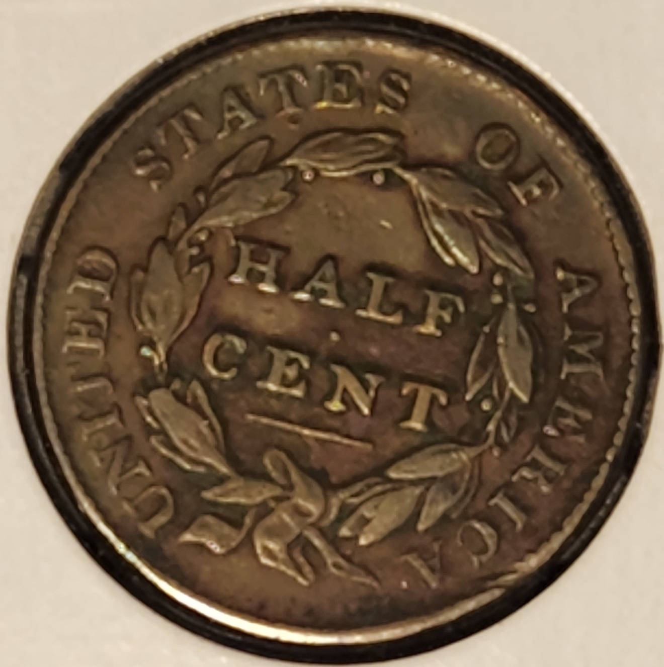 1828 Classic Head Half Cent