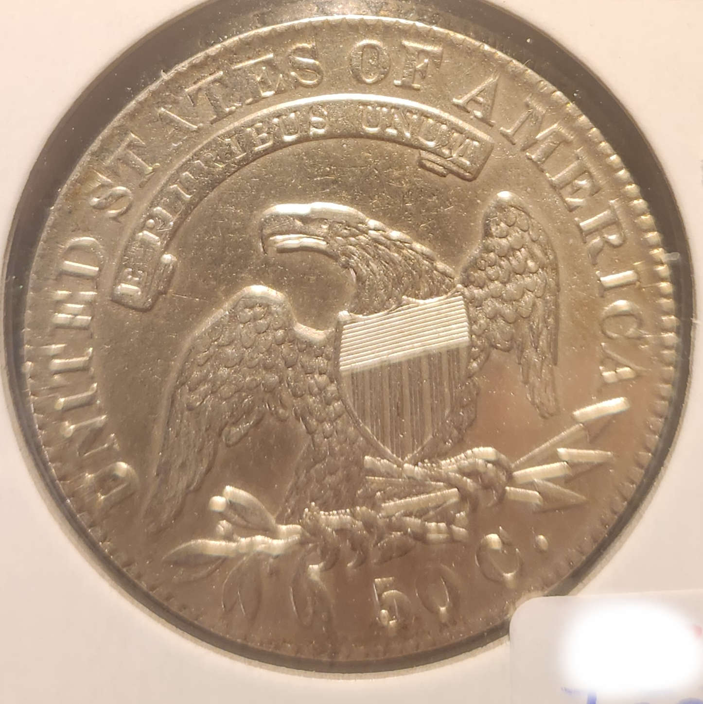 1831 Capped Bust (Lettered Edge) Half Dollar