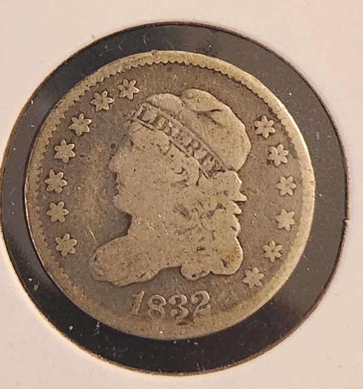 1832 Capped Bust Half Dime