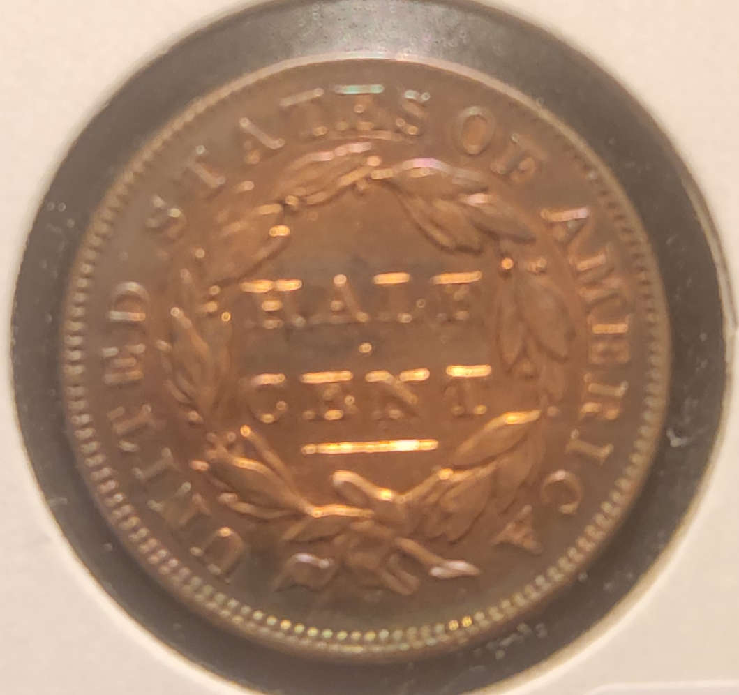 1832 Classic Head Half Cent