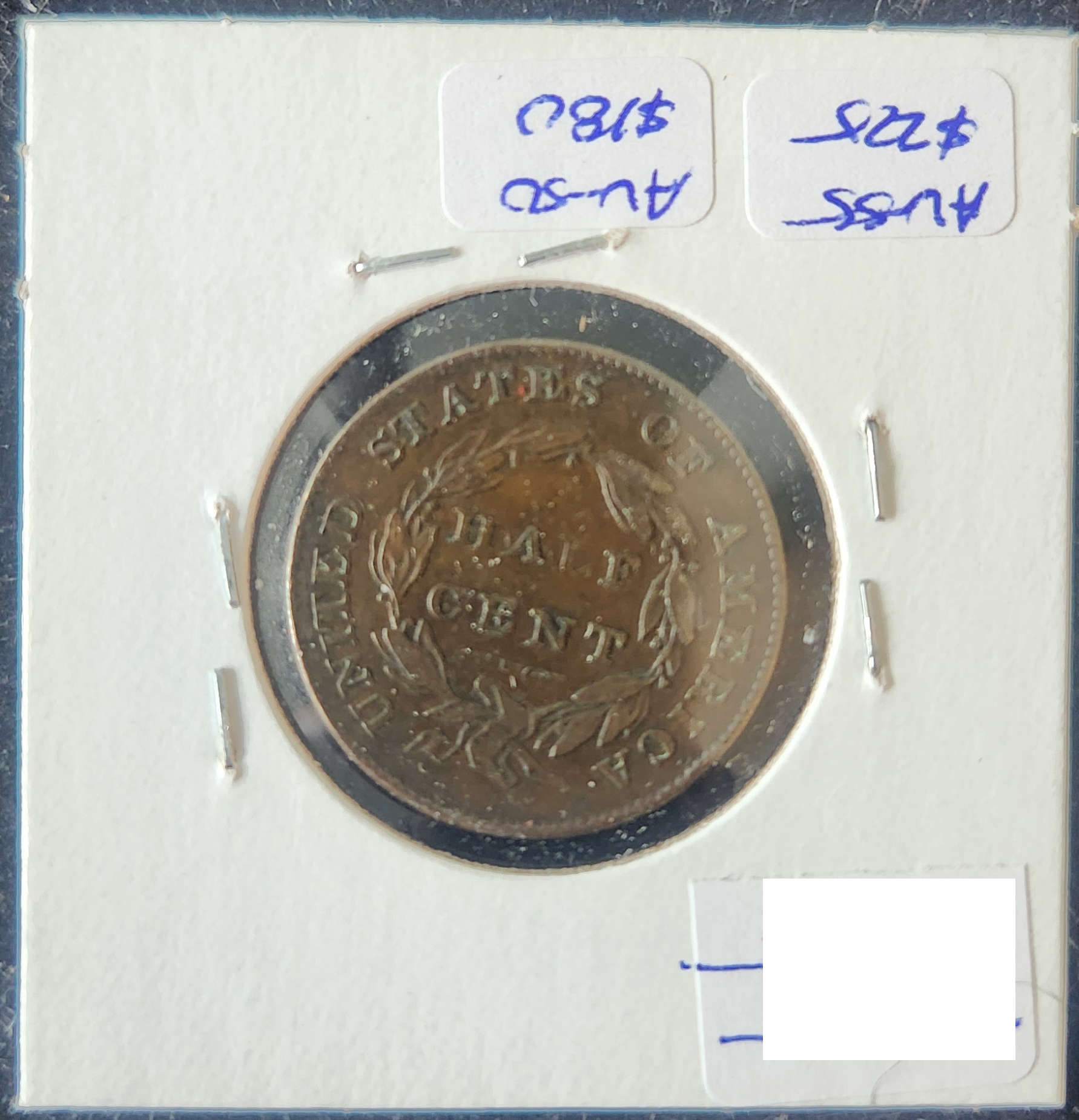 1832 Classic Head Half Cent