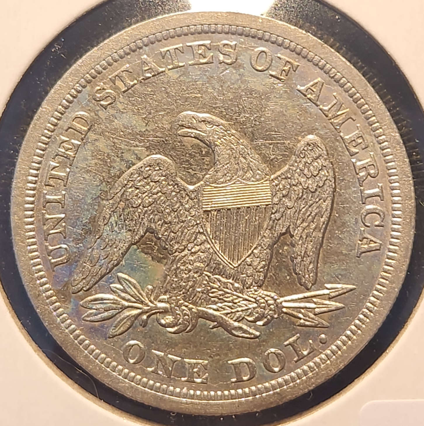 1847 Seated Liberty Dollar