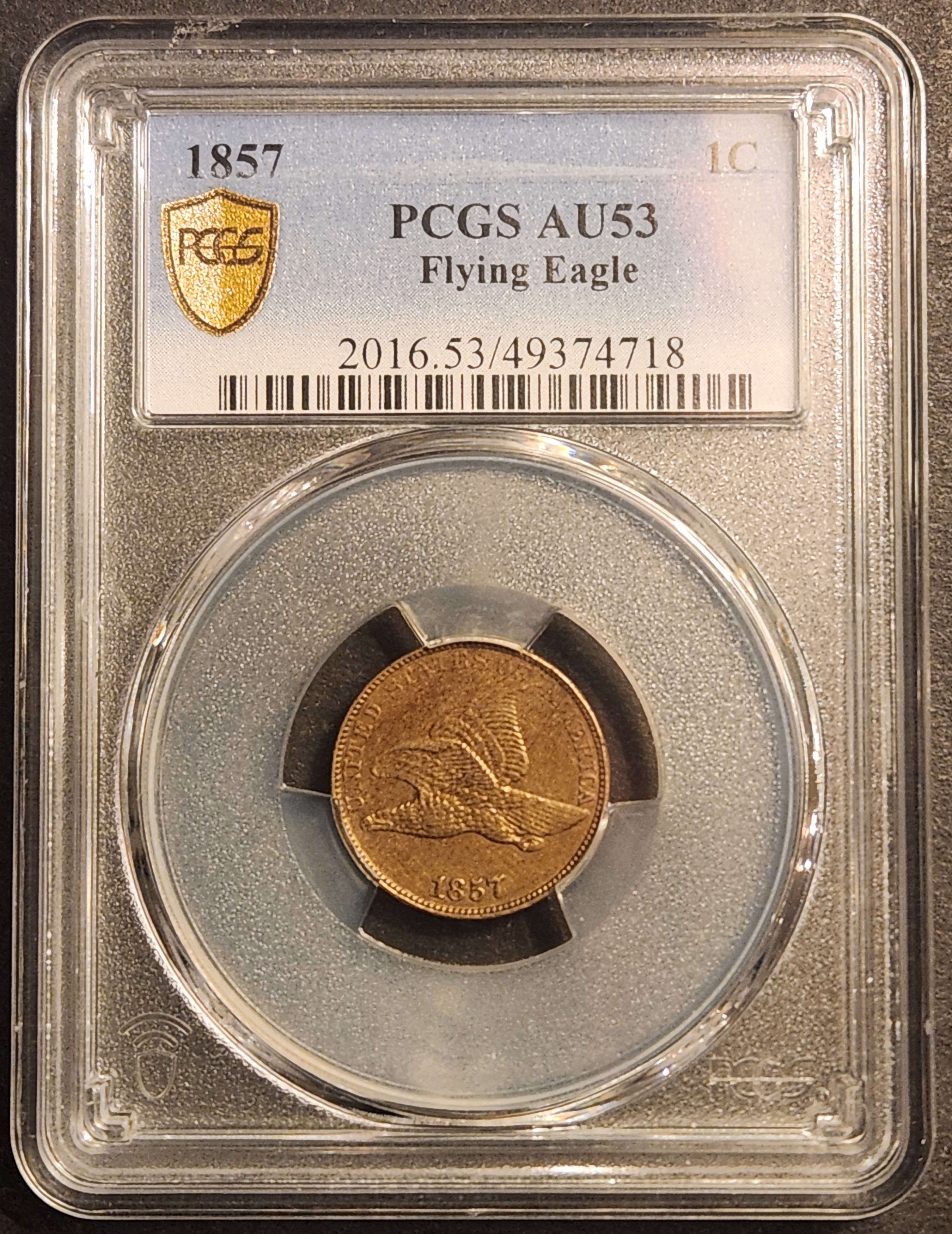 1857 Flying Eagle Cent