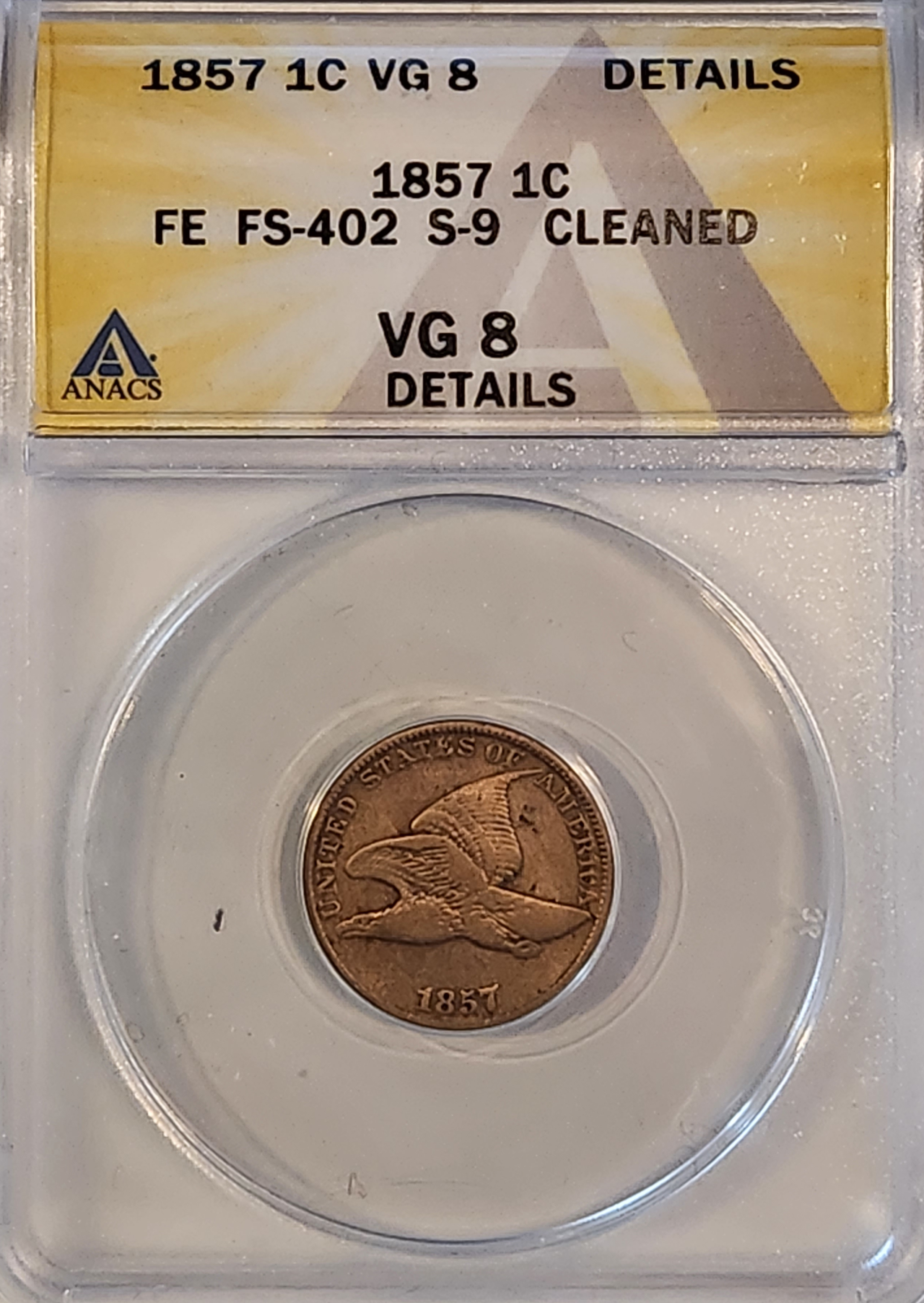 1857 Flying Eagle Cent