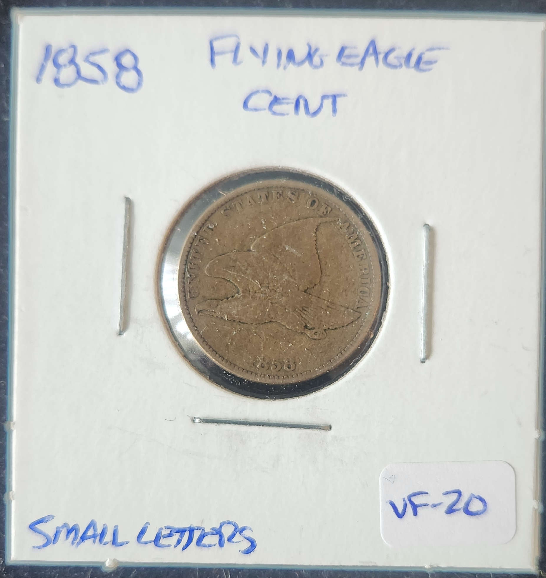 1858 Flying Eagle Cent