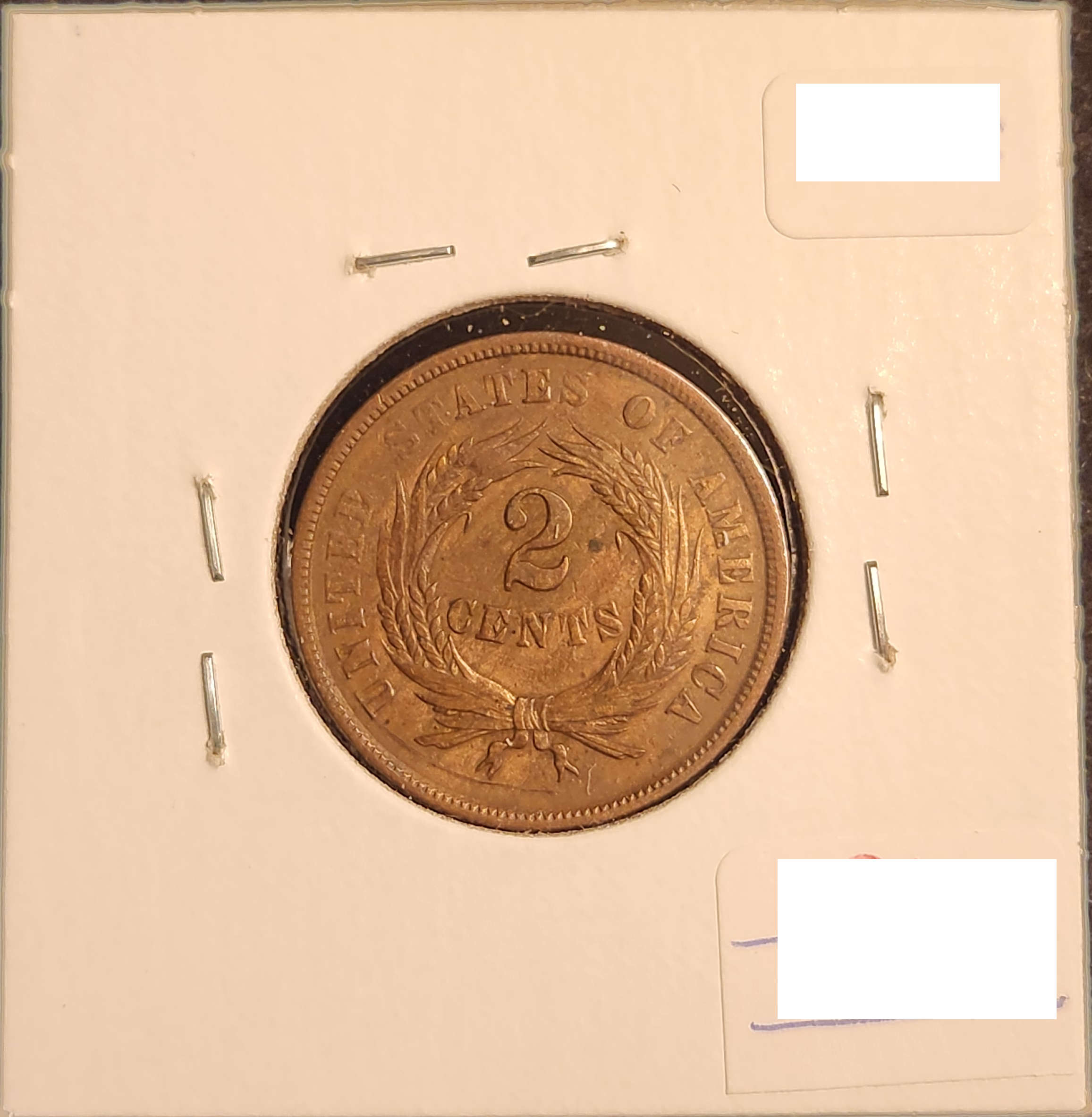1864 Two Cent Piece