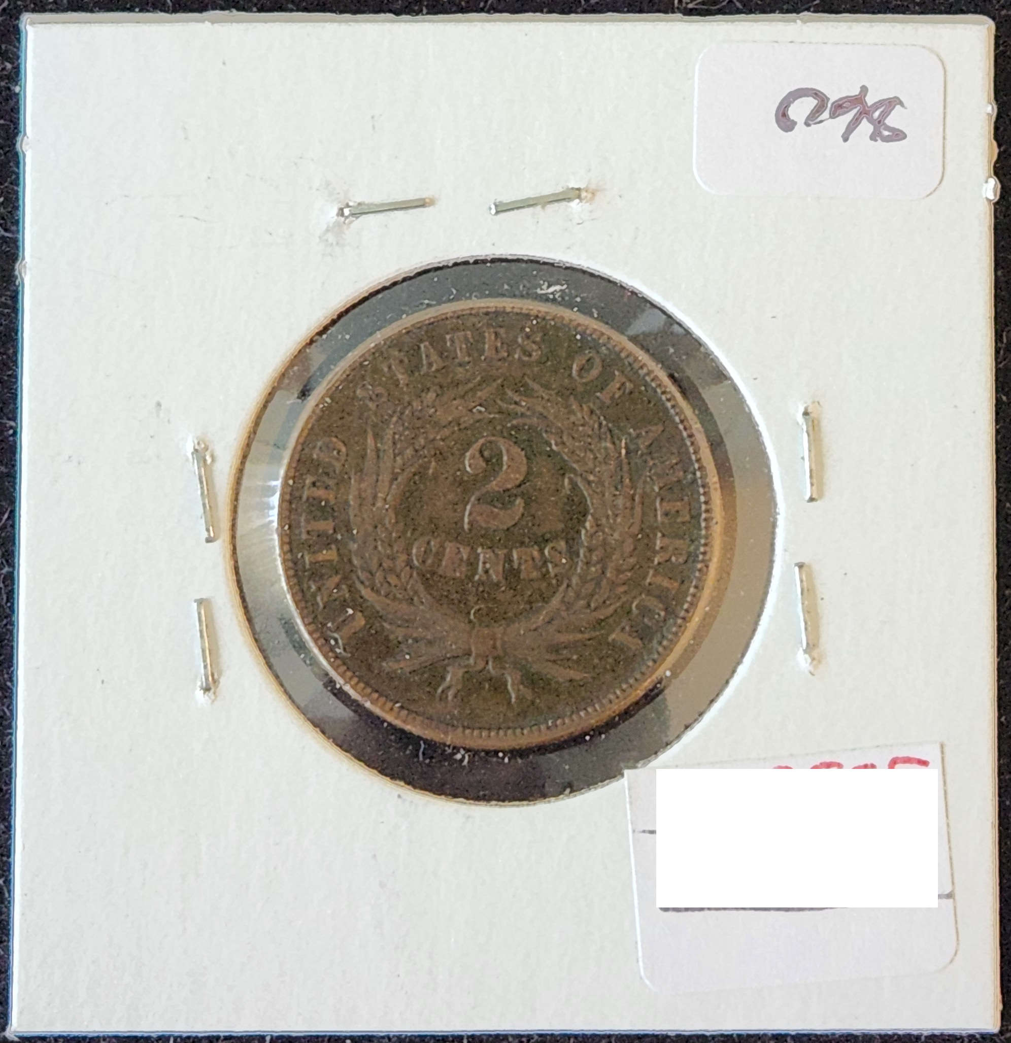 1864 Two Cent Piece