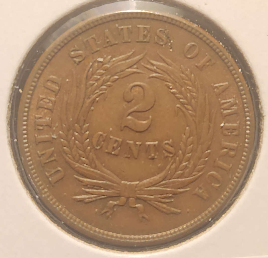 1865 Two Cent Piece