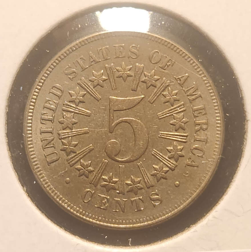 1866 Shield Nickel