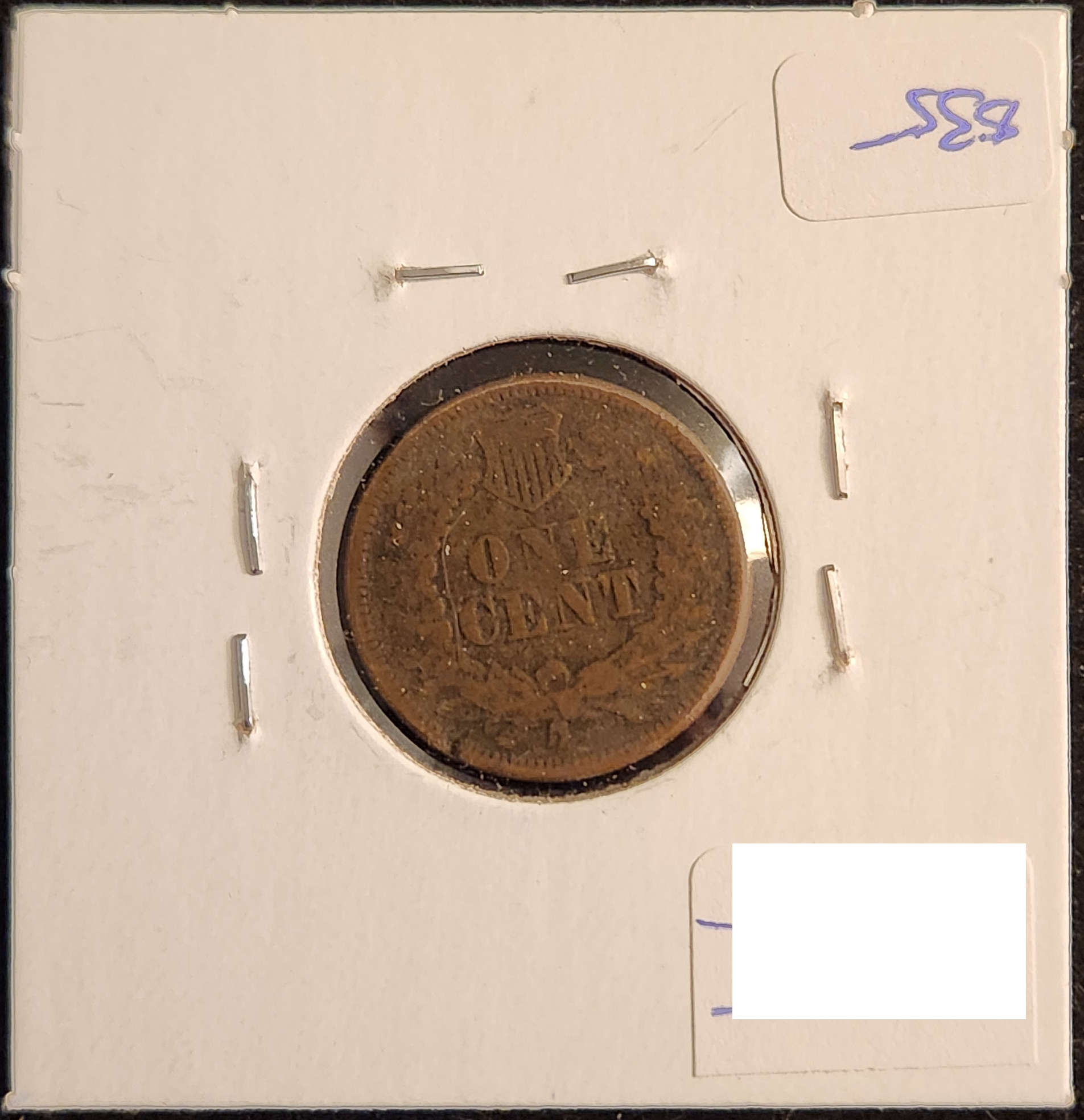 1868 Indian Head Cent