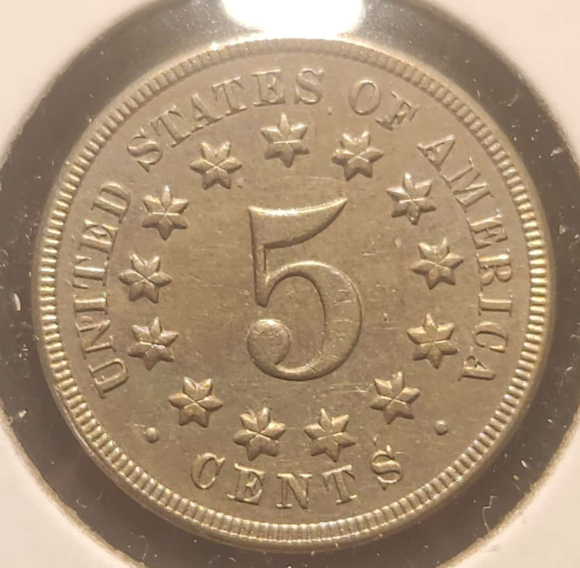 1868 Shield Nickel