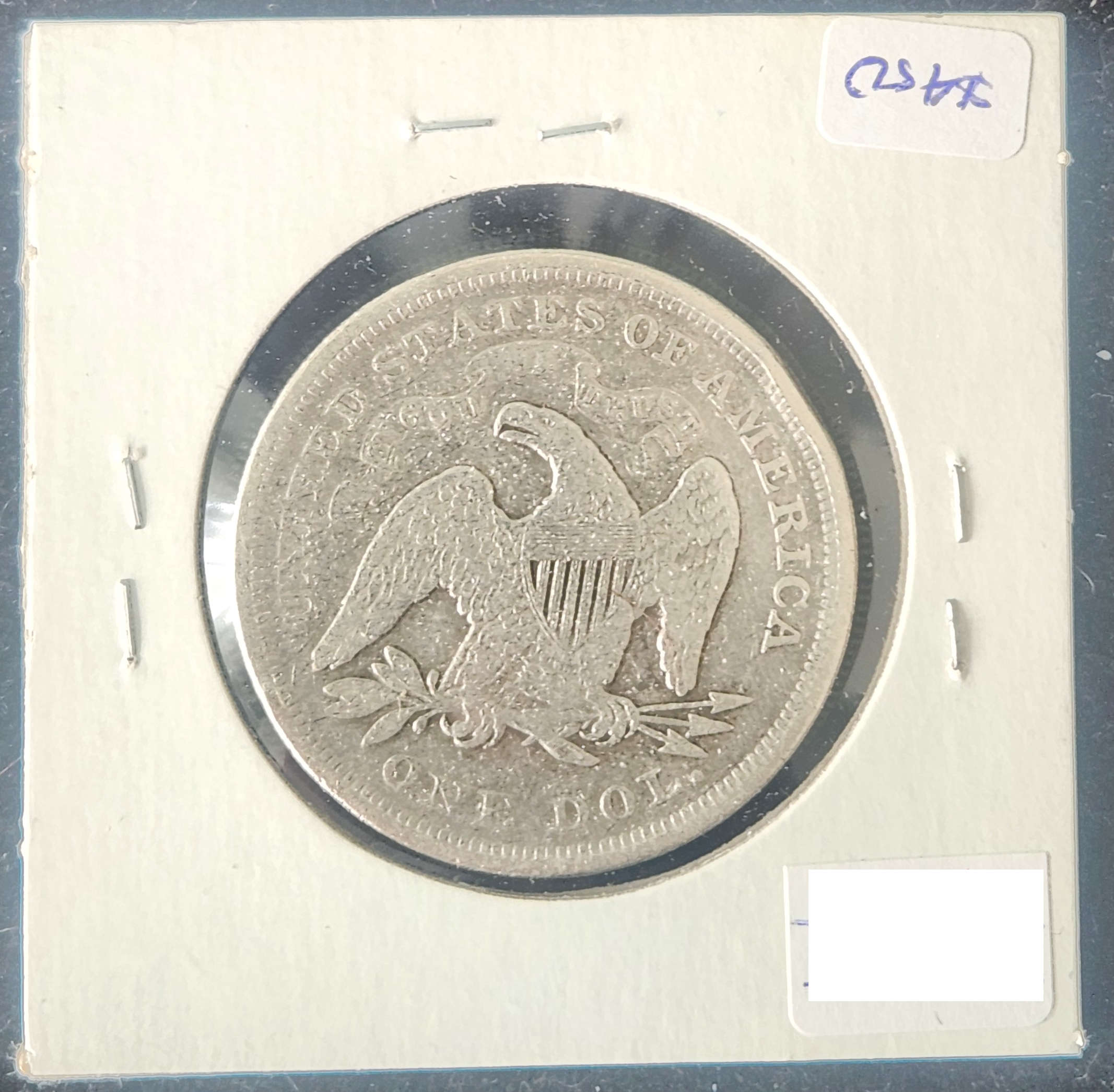 1871 Seated Liberty Dollar