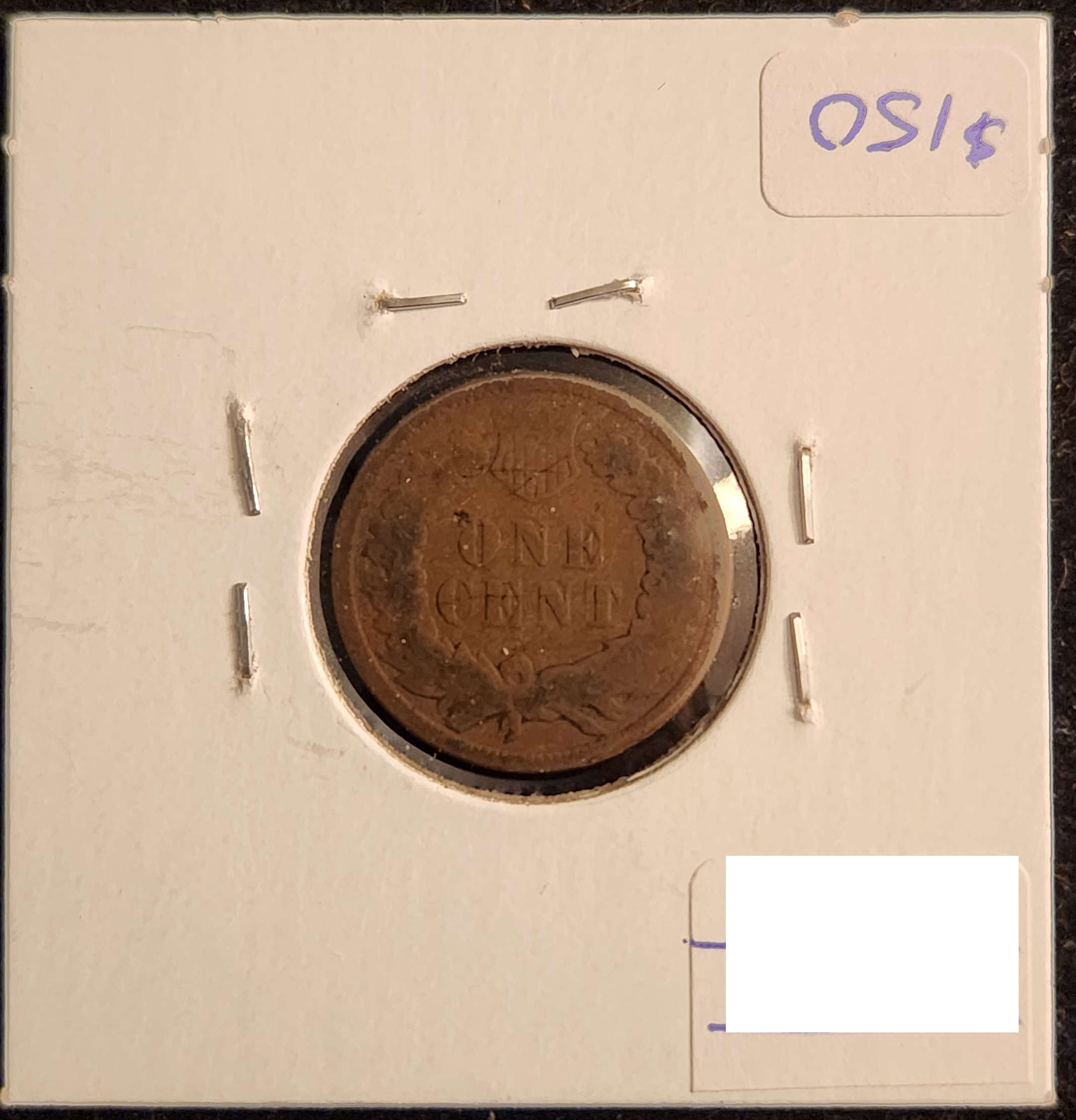 1872 Indian Head Cent