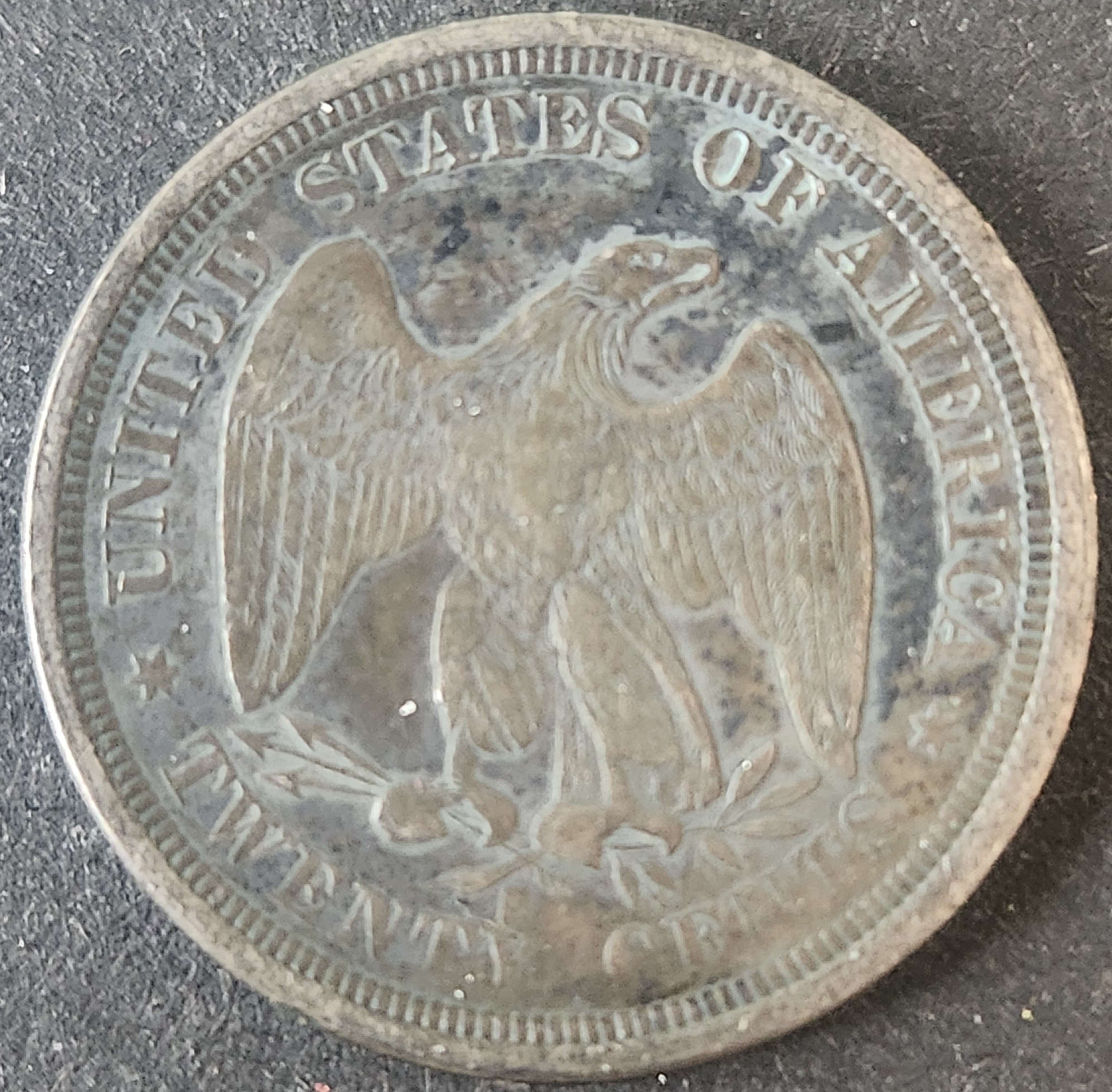 1875S Twenty Cents