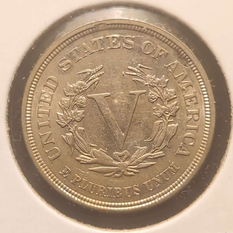 1883 V Nickel