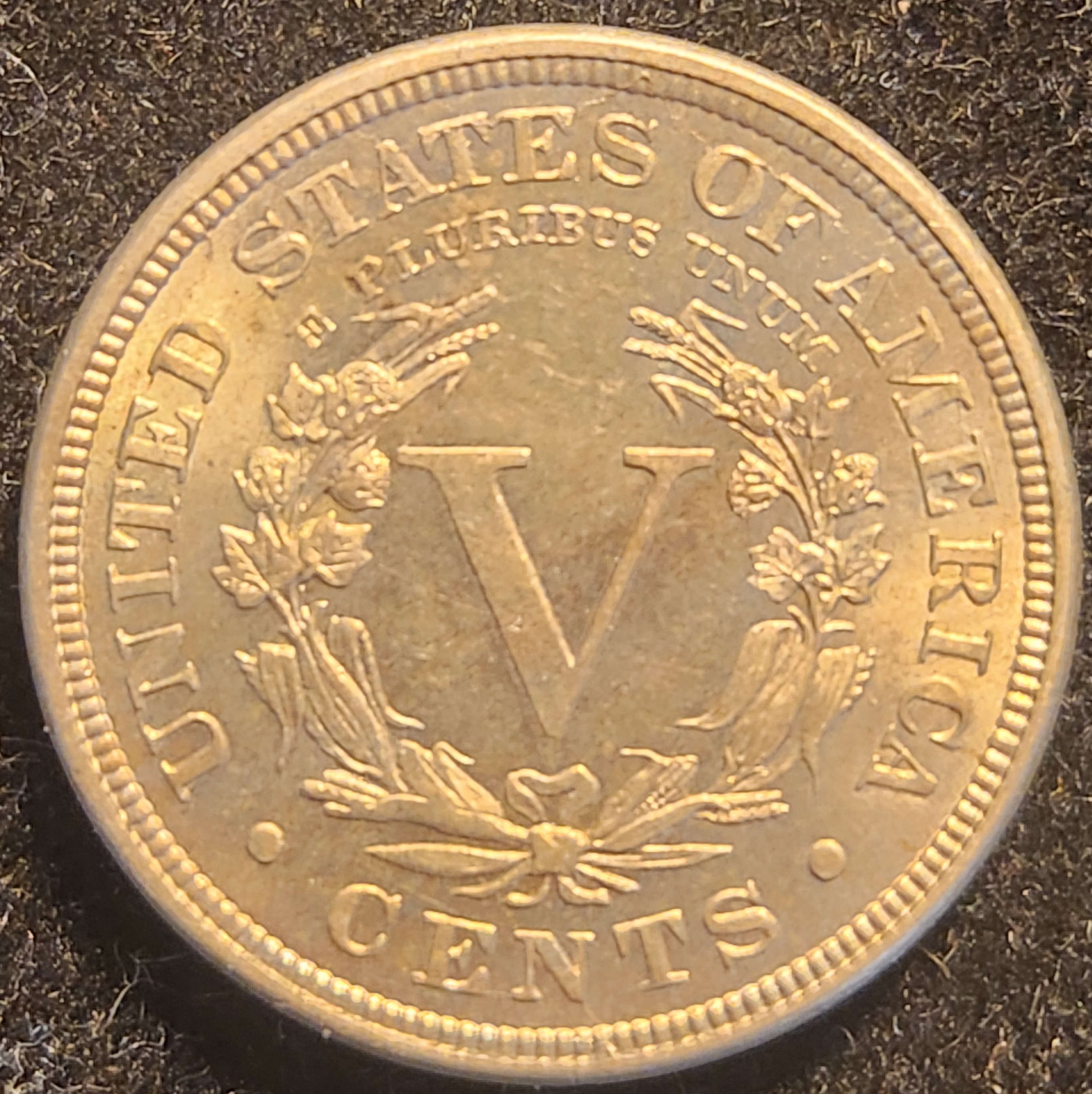 1883 V Nickel