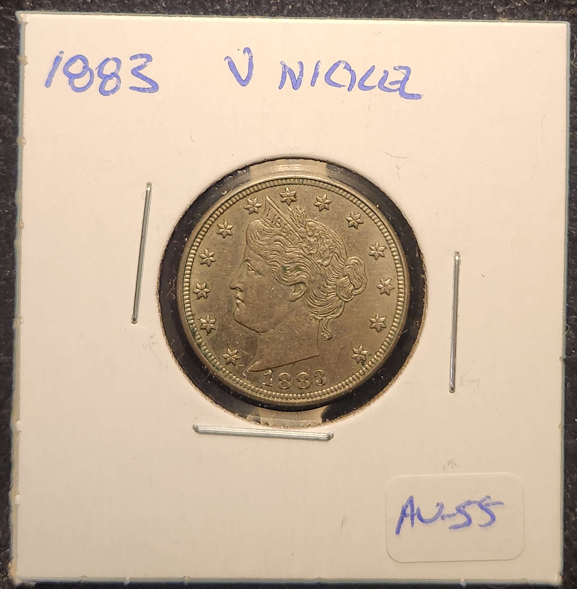 1883 V Nickel