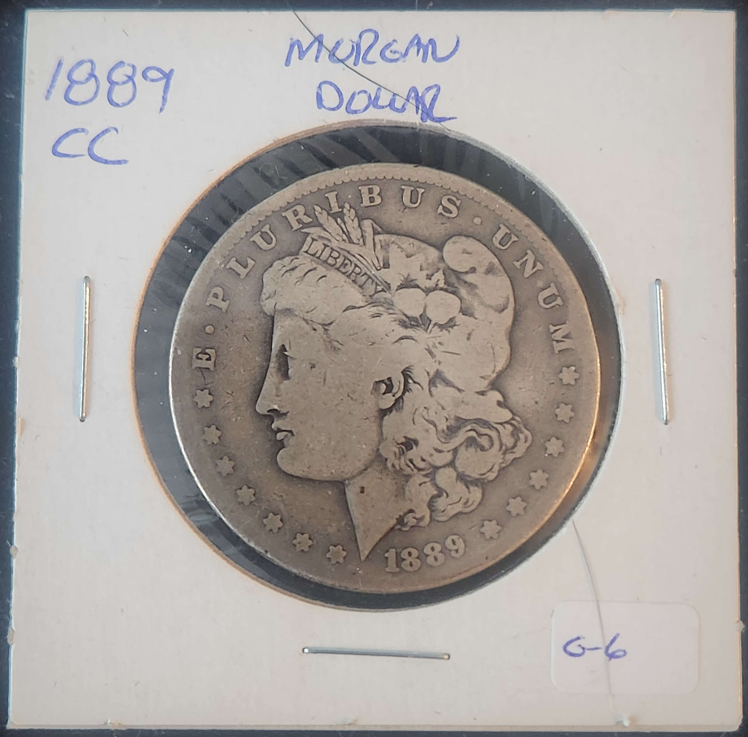 1889CC Morgan Dollar