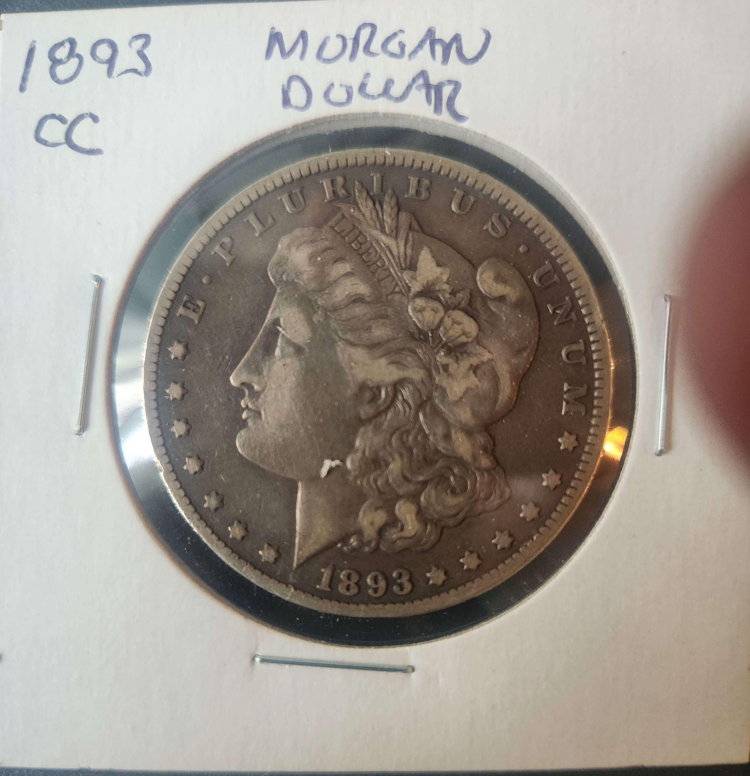 1893CC Morgan Dollar