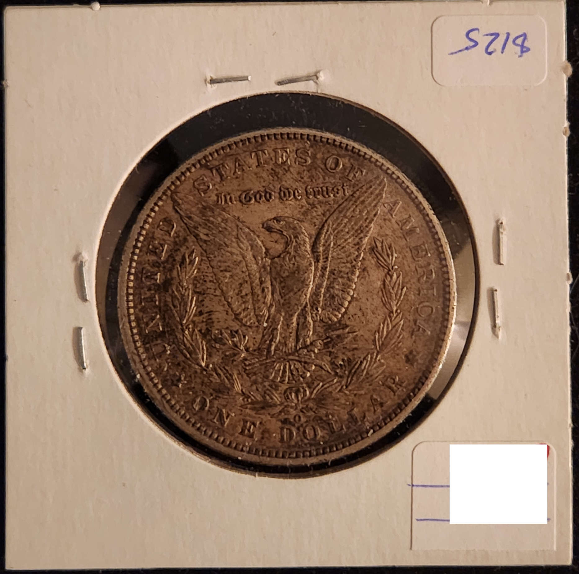 1896O Morgan Dollar
