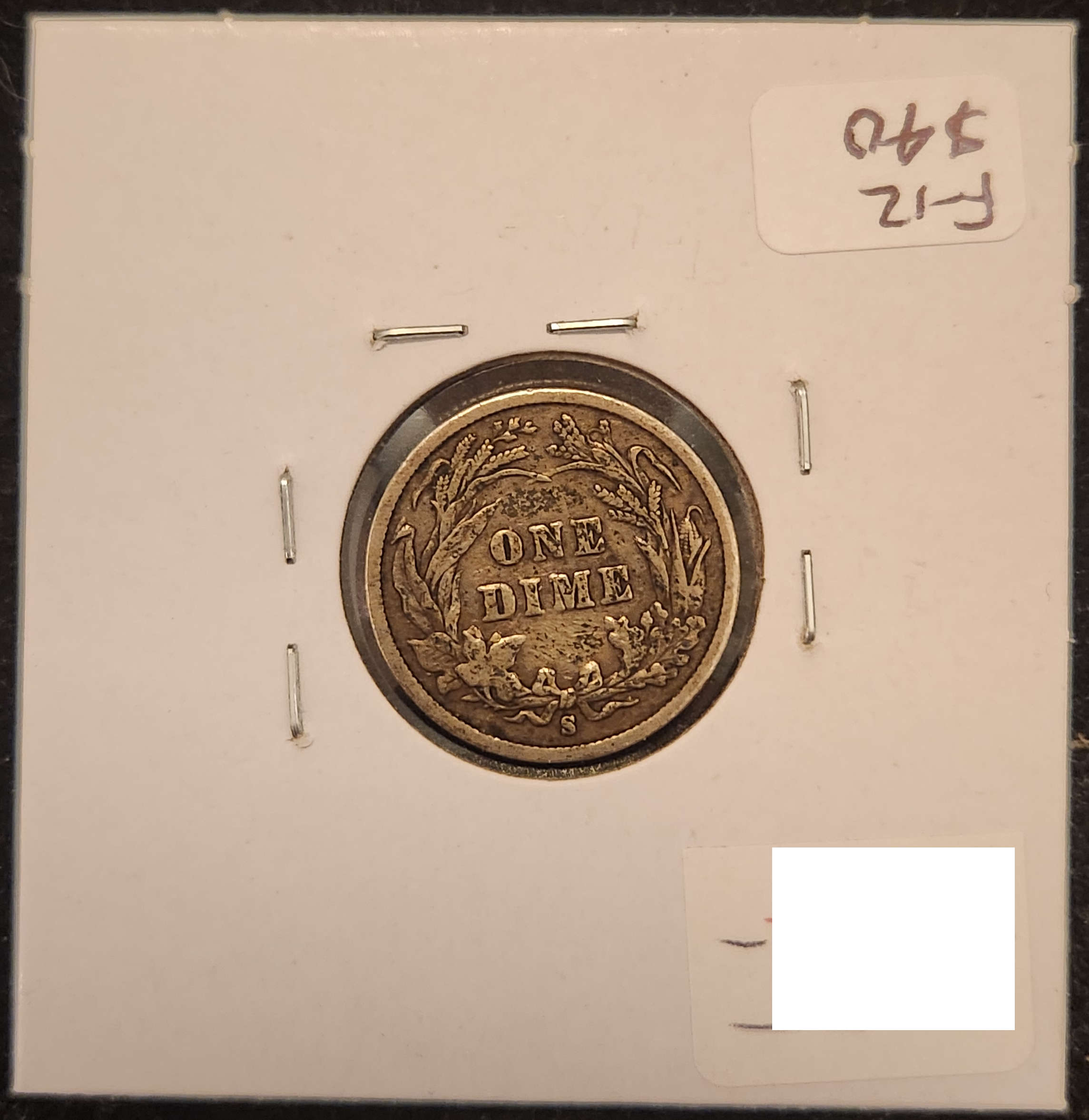 1898S Barber Dime