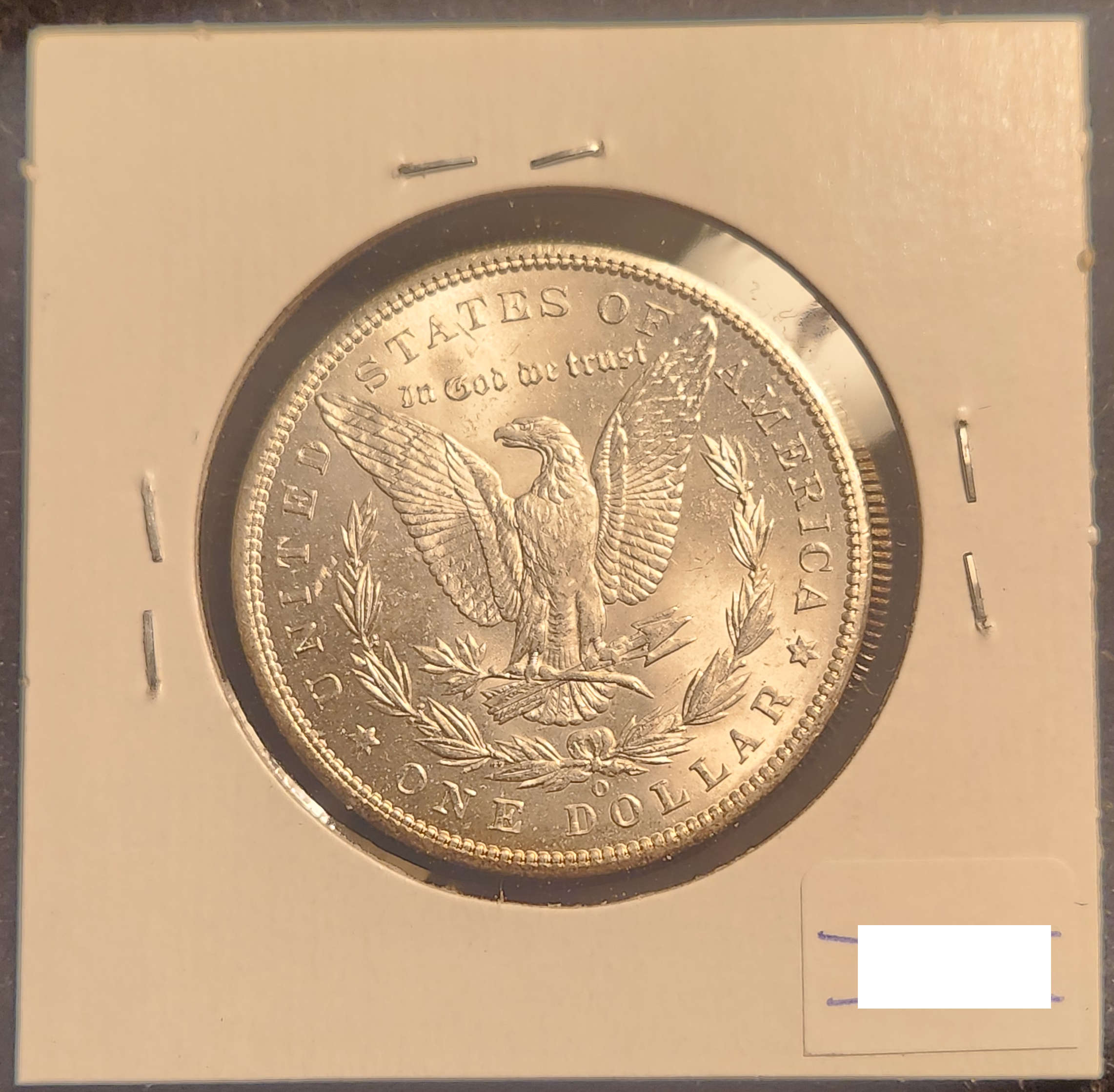 1901O Morgan Dollar