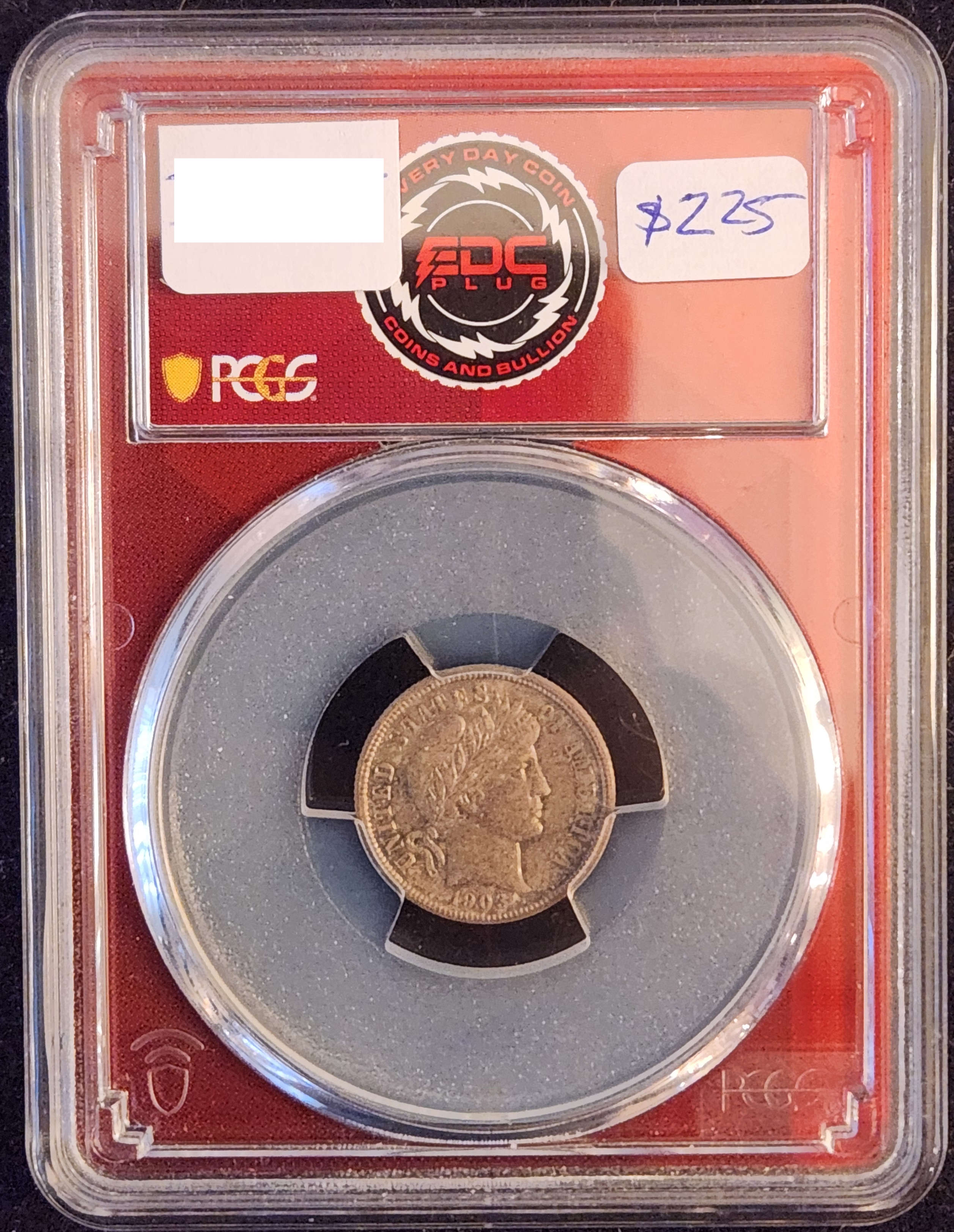 1903 Barber Dime