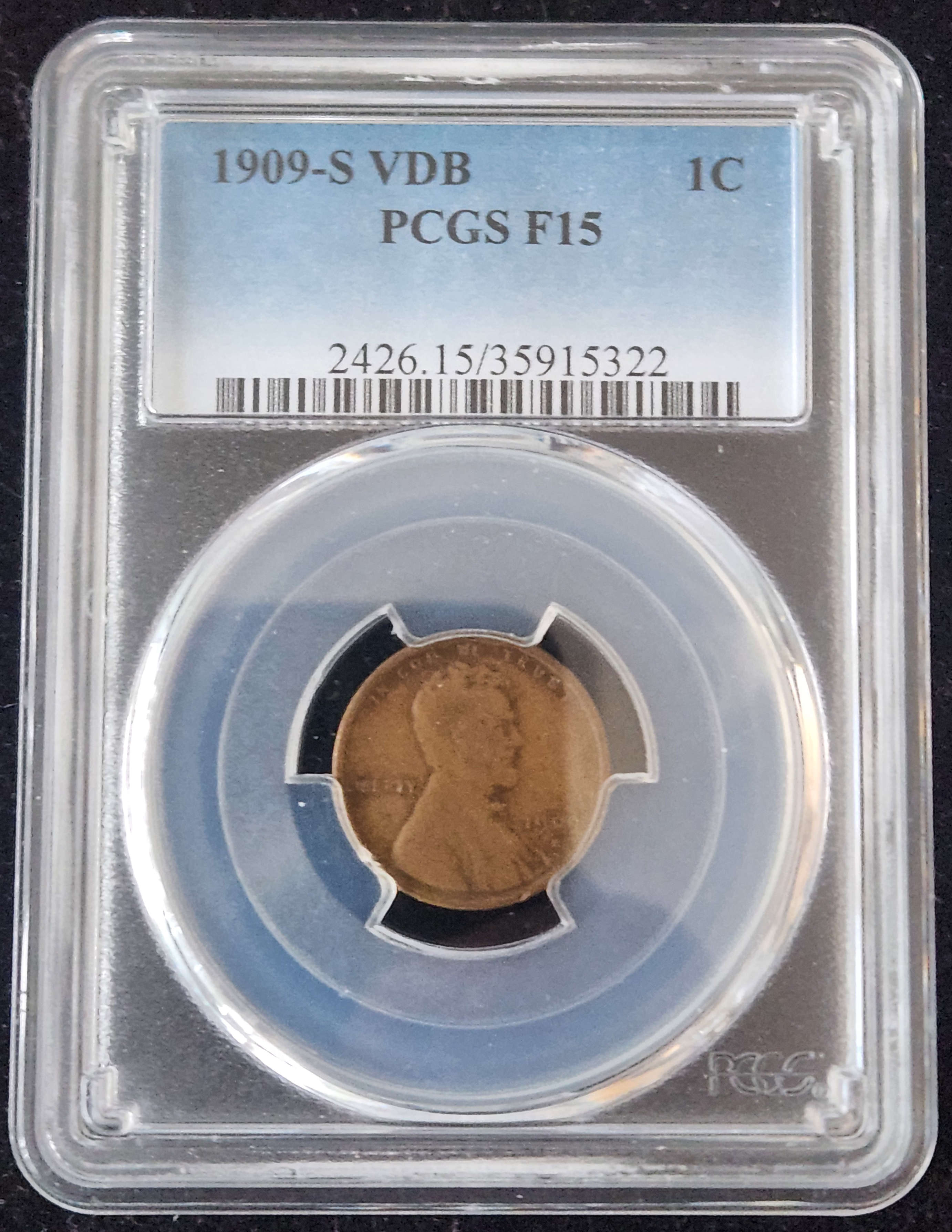1909S Lincoln Wheat Cent