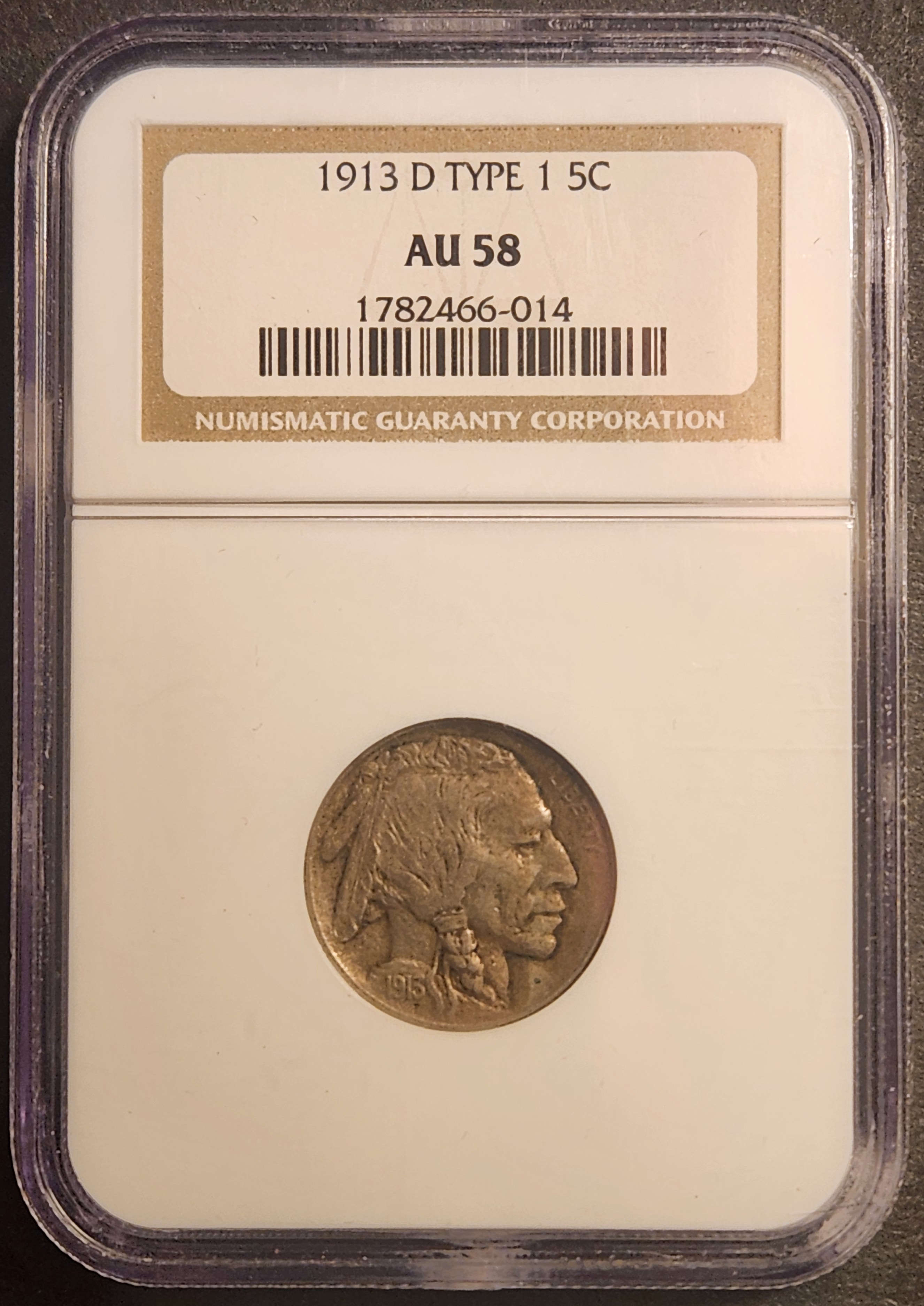 1913D Buffalo Nickel
