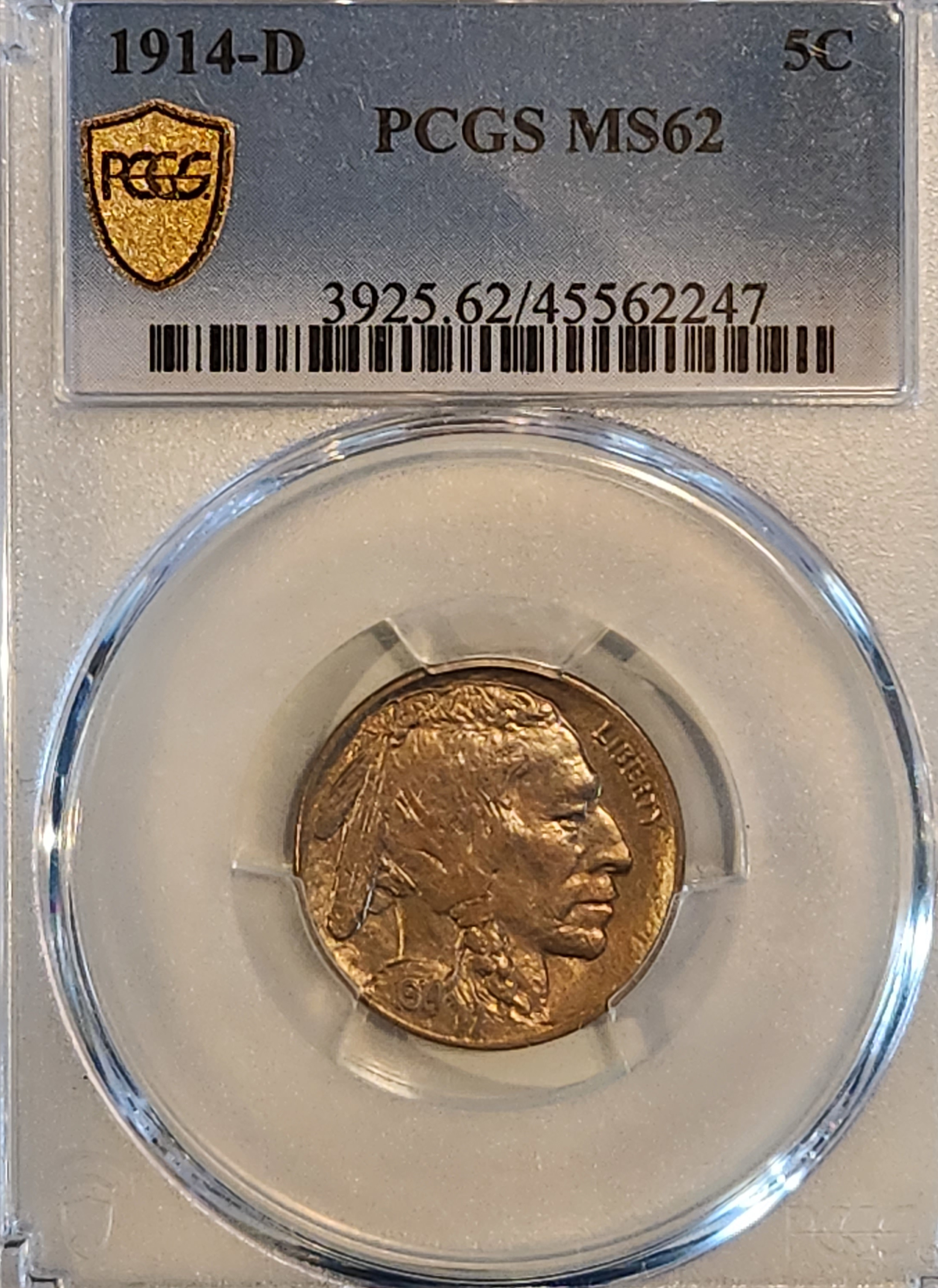 1914D Buffalo Nickel