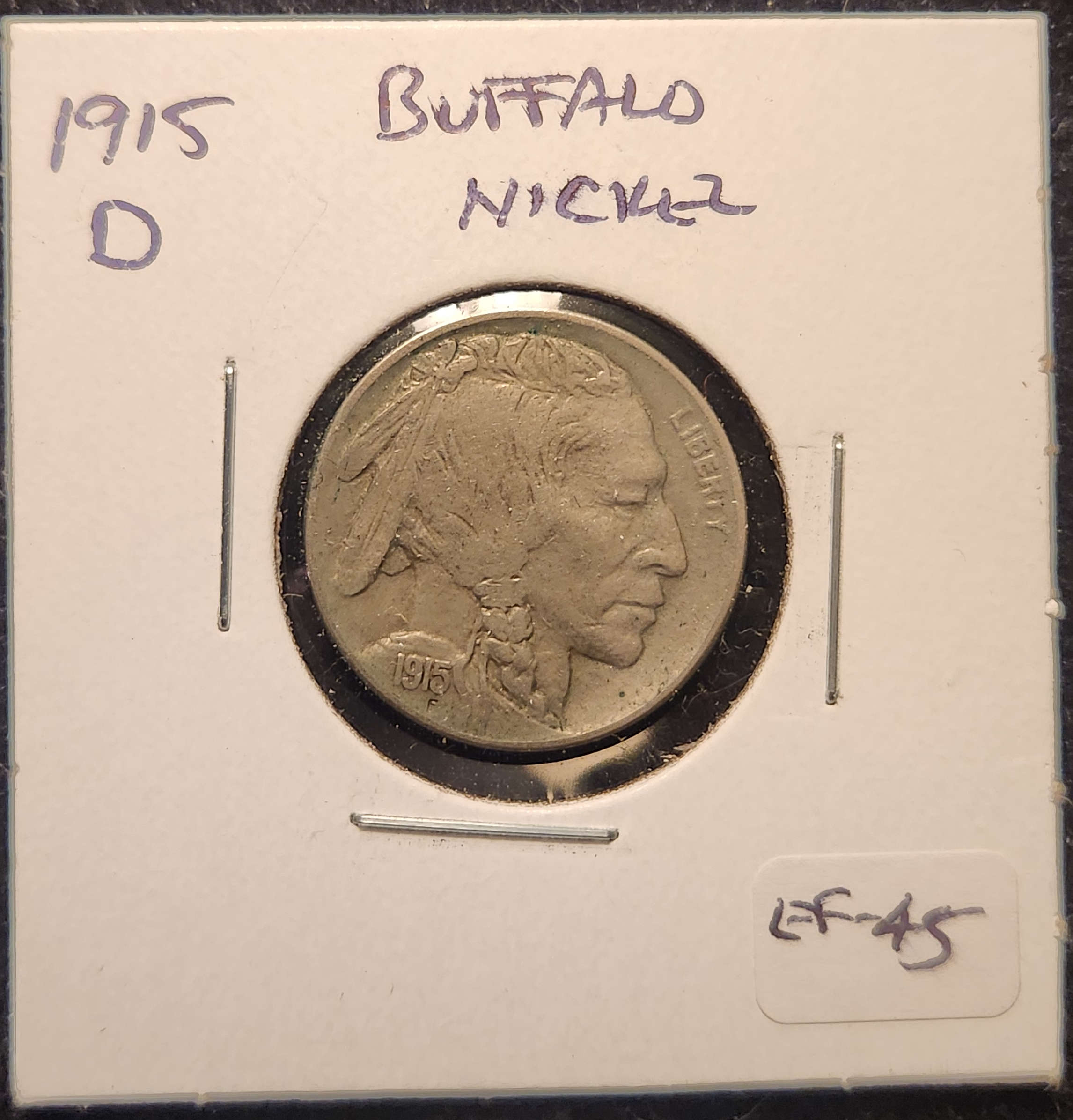 1915D Buffalo Nickel