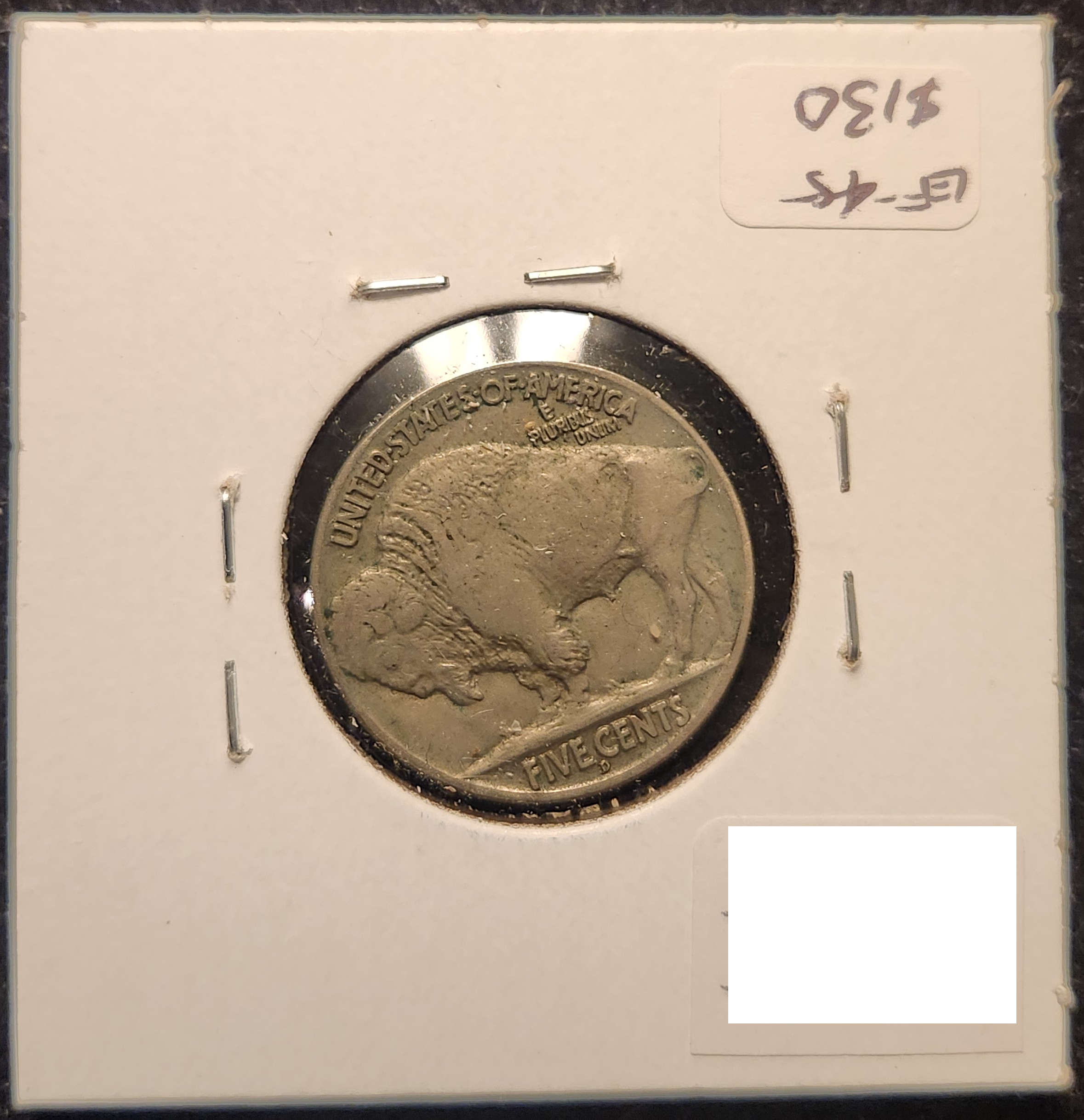1915D Buffalo Nickel