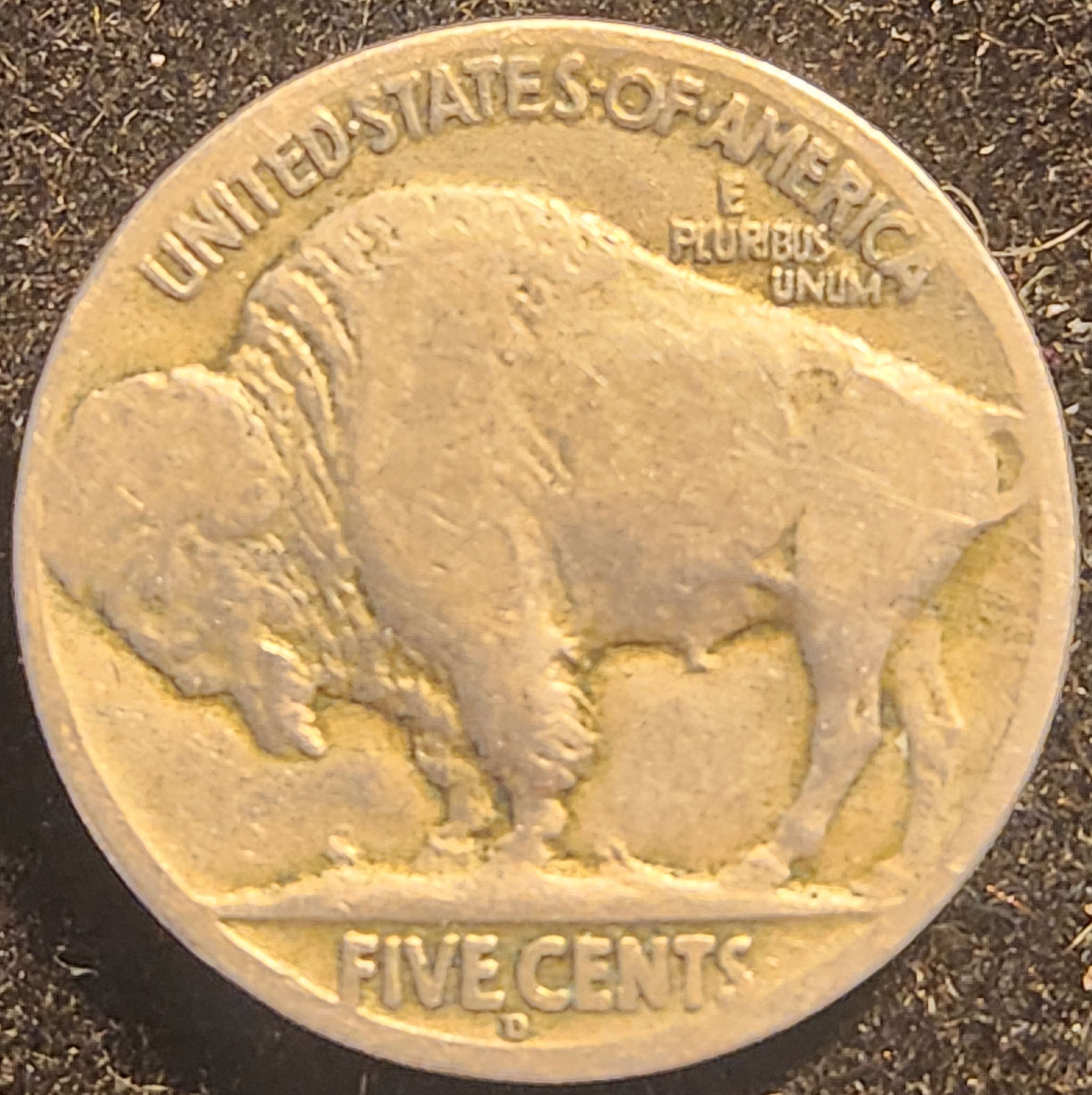 1918D Buffalo Nickel