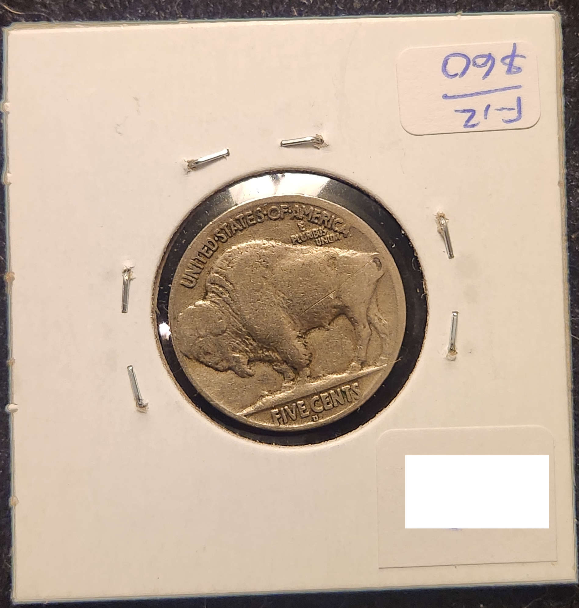 1918D Buffalo Nickel
