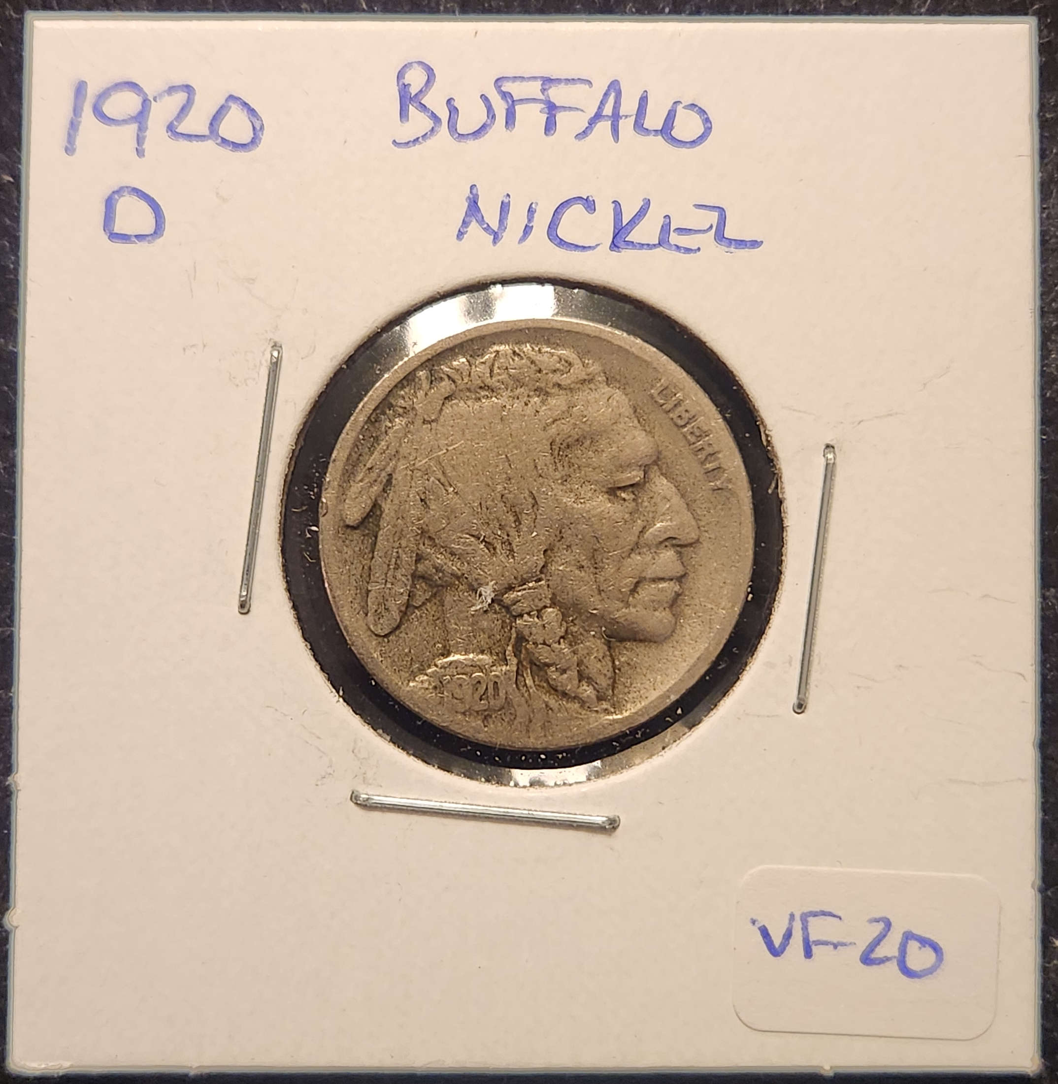 1920D Buffalo Nickel