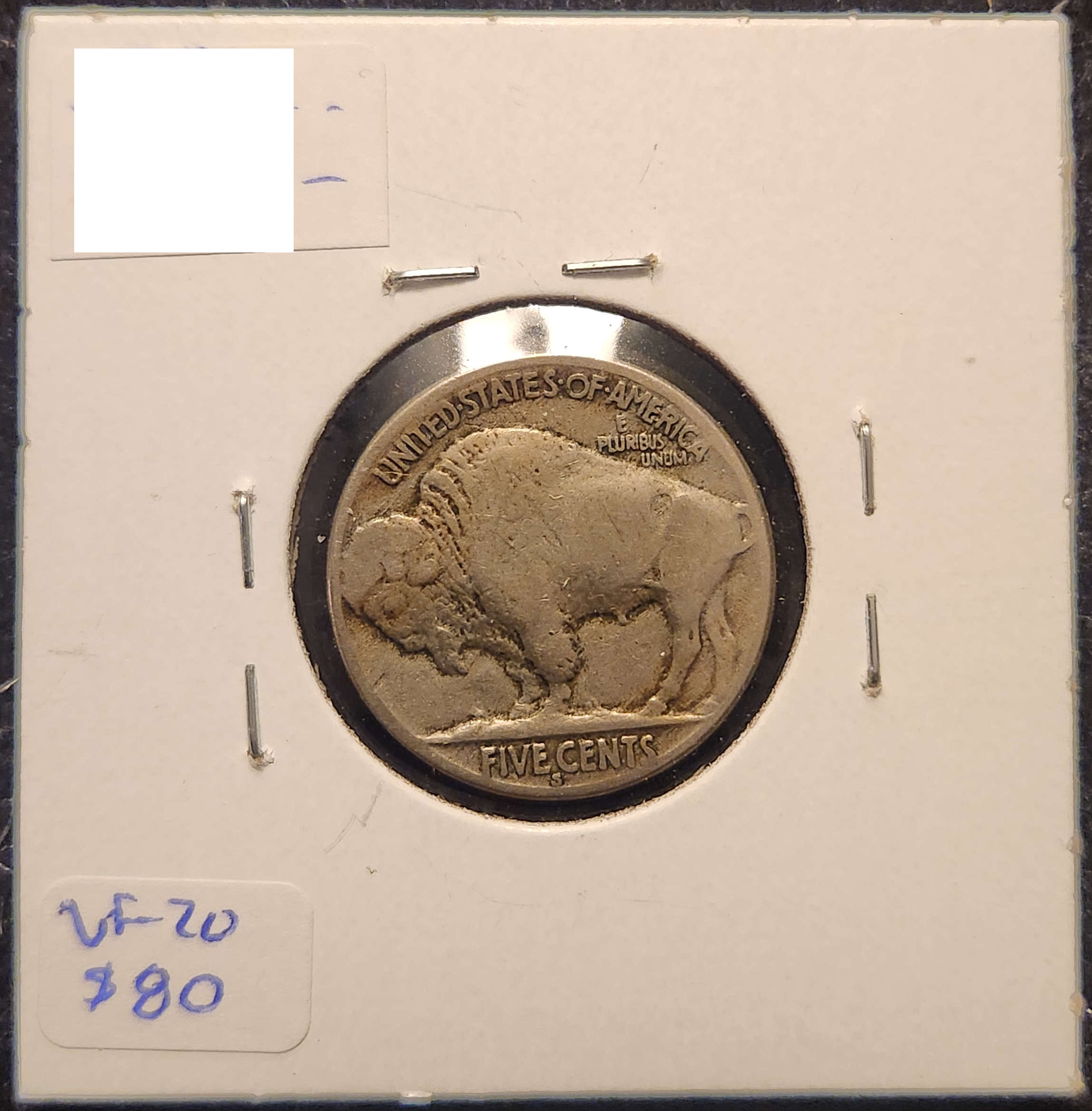 1921S Buffalo Nickel