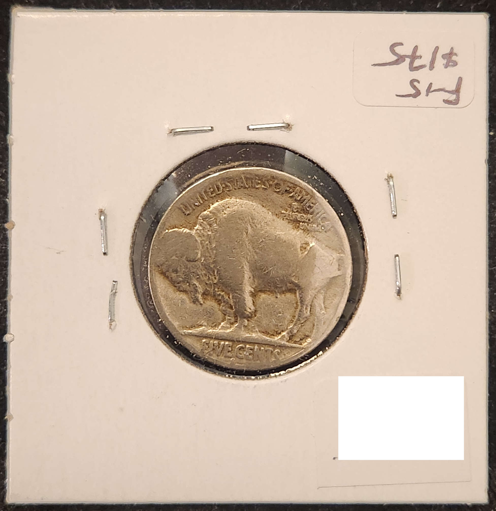 1921S Buffalo Nickel