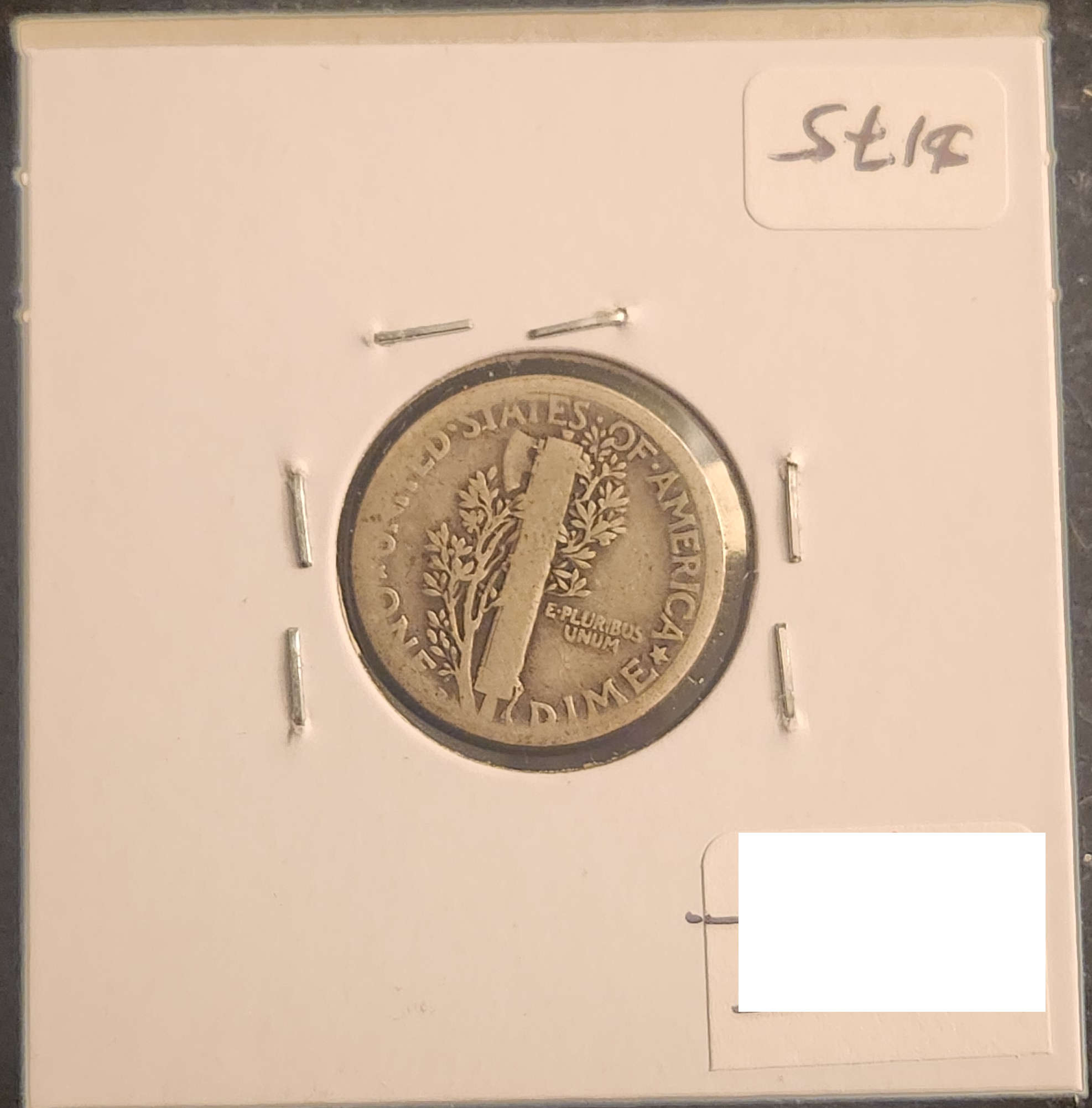 1921D Mercury Dime