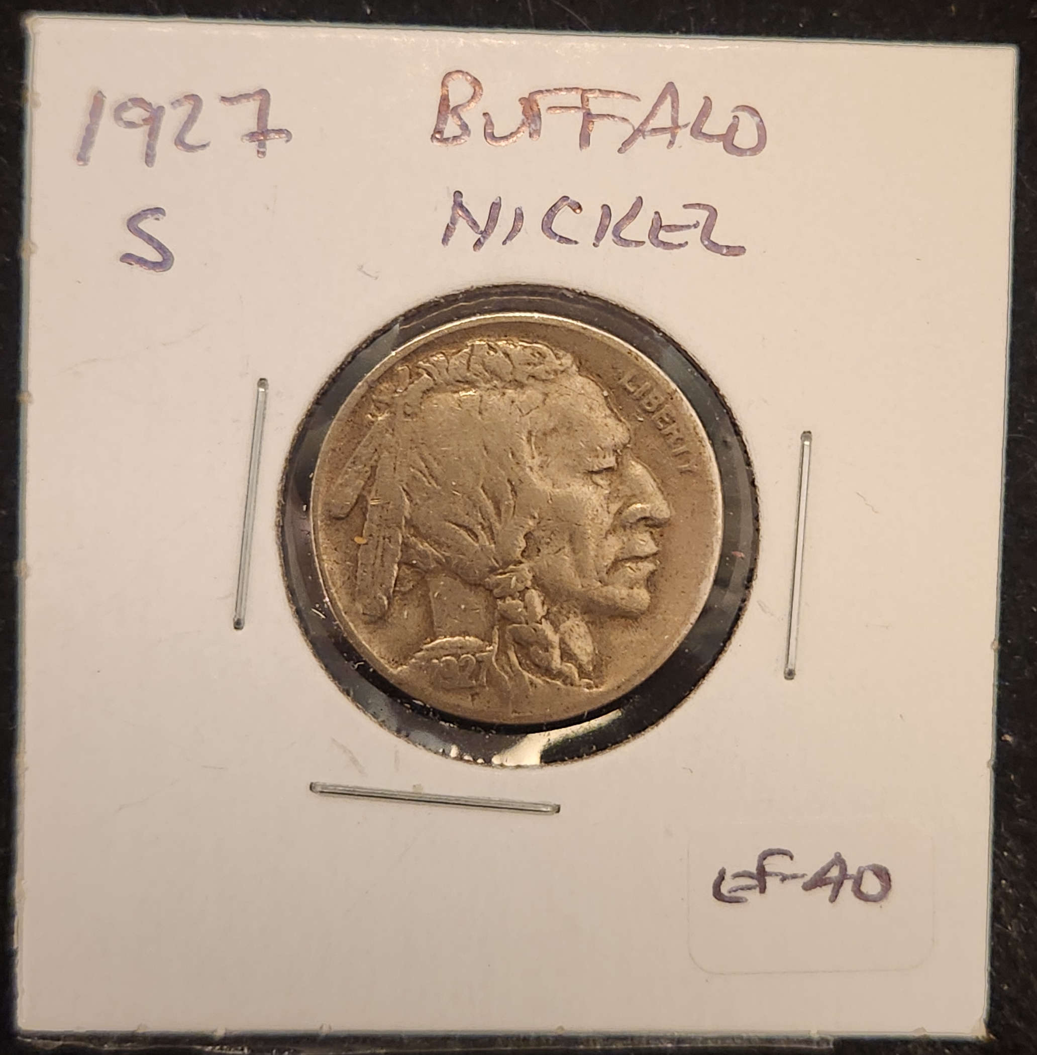 1927S Buffalo Nickel