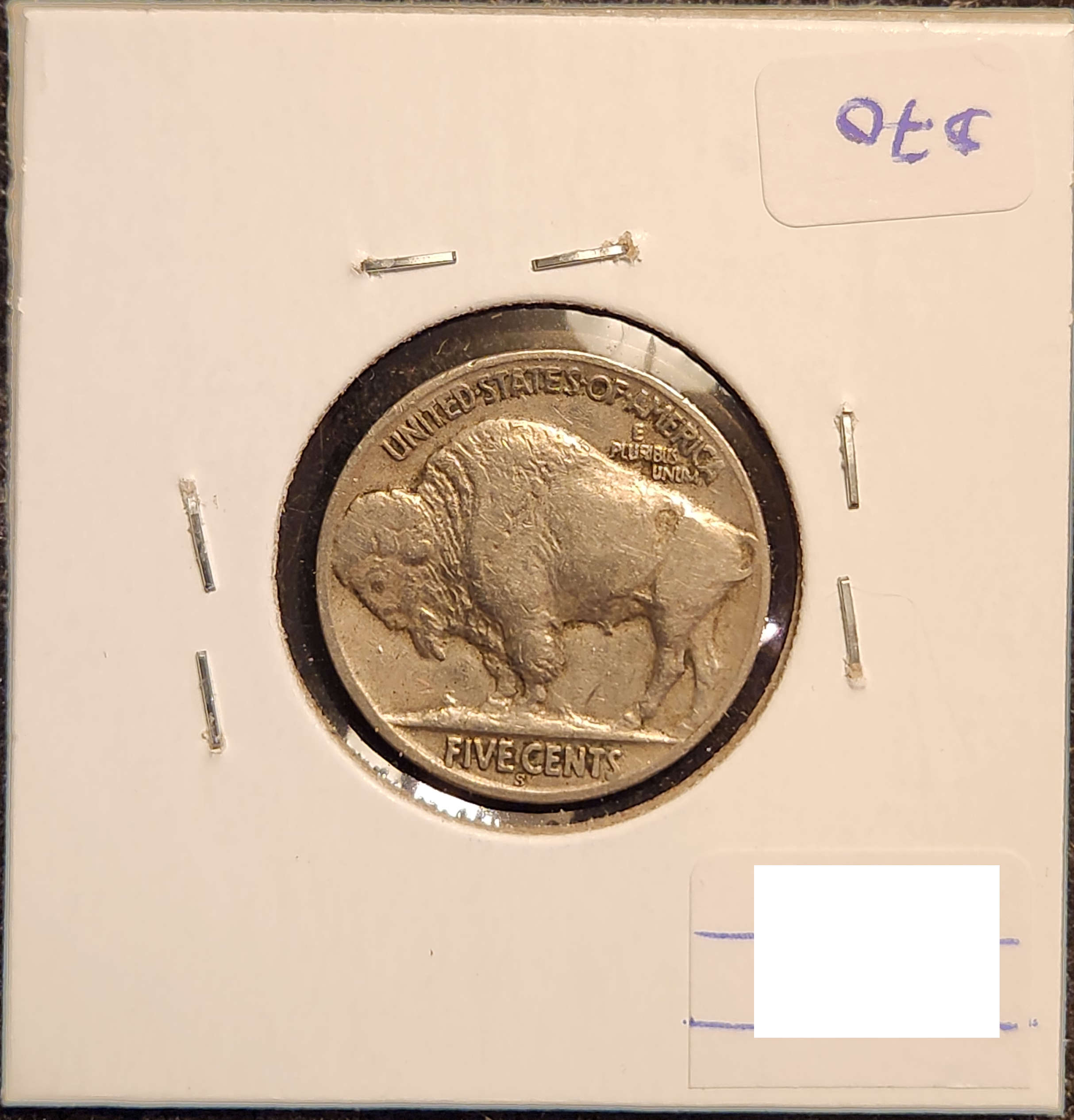 1927S Buffalo Nickel