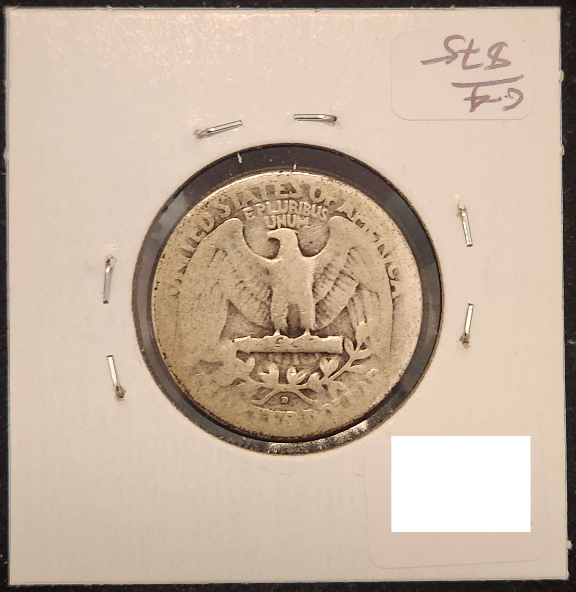 1932D Washington - Silver Quarter