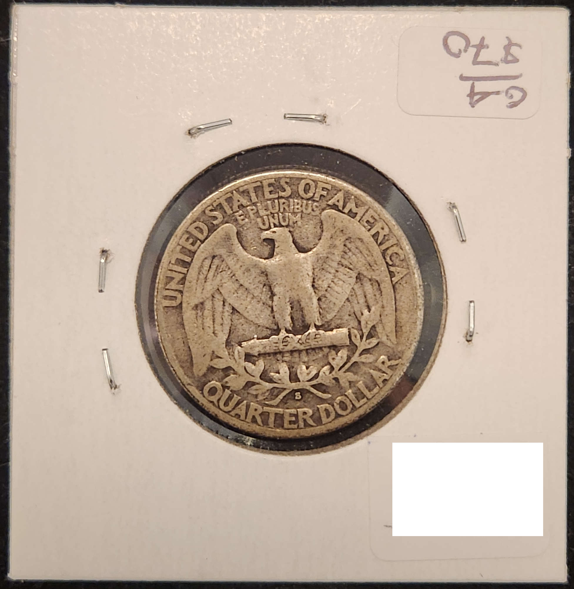 1932S Washington - Silver Quarter