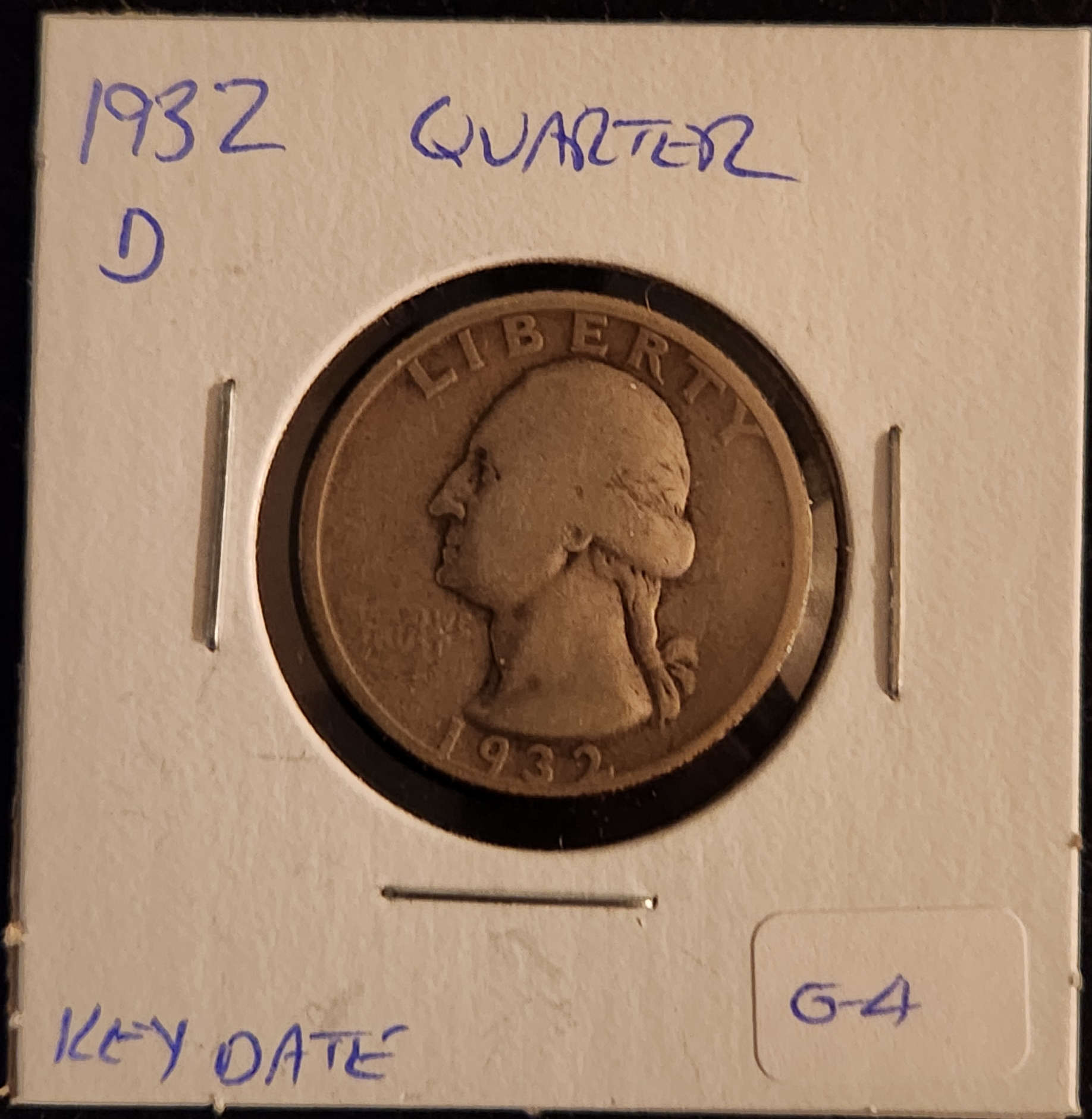 1932D Washington - Silver Quarter