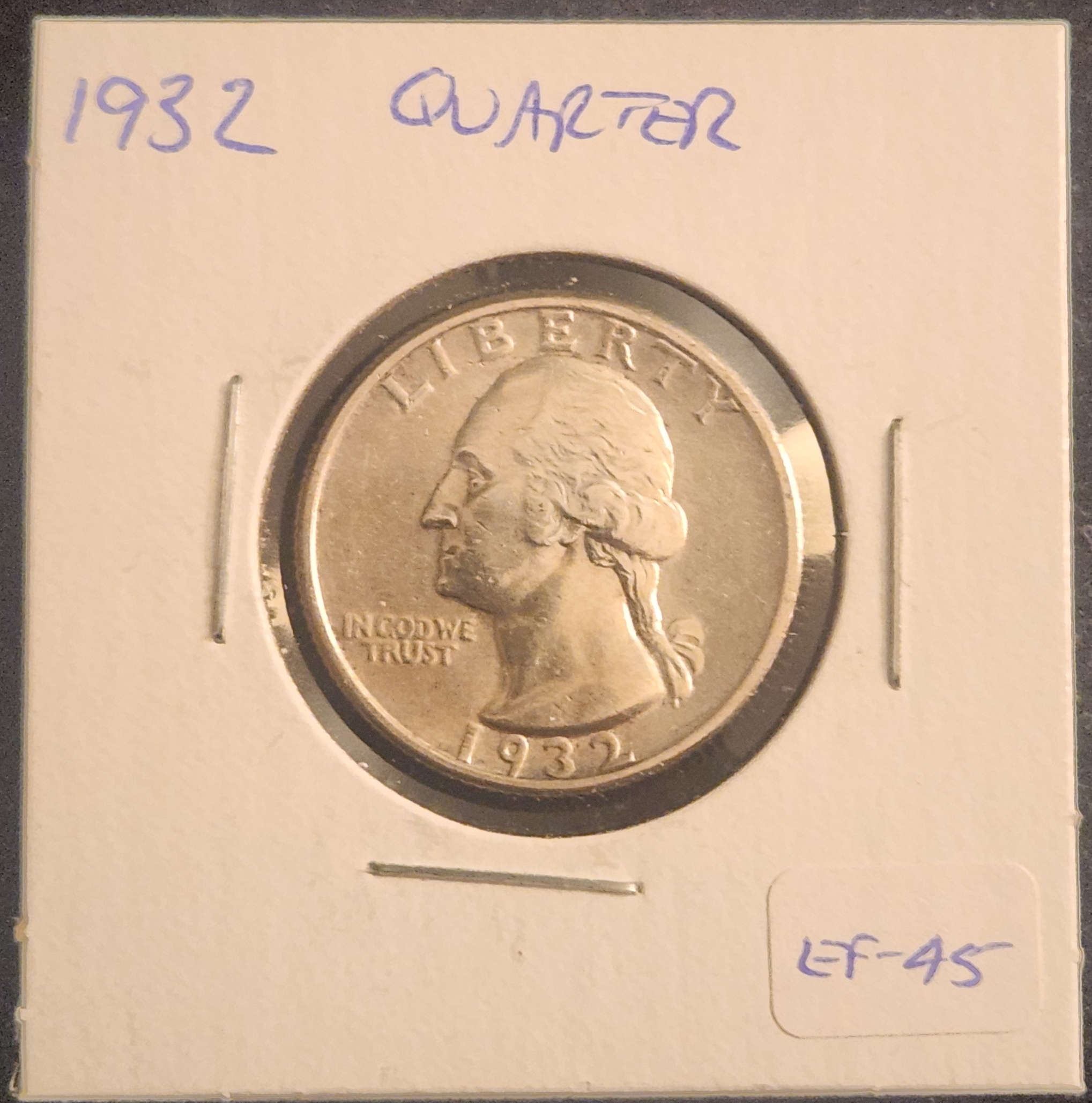 1932 Washington - Silver Quarter