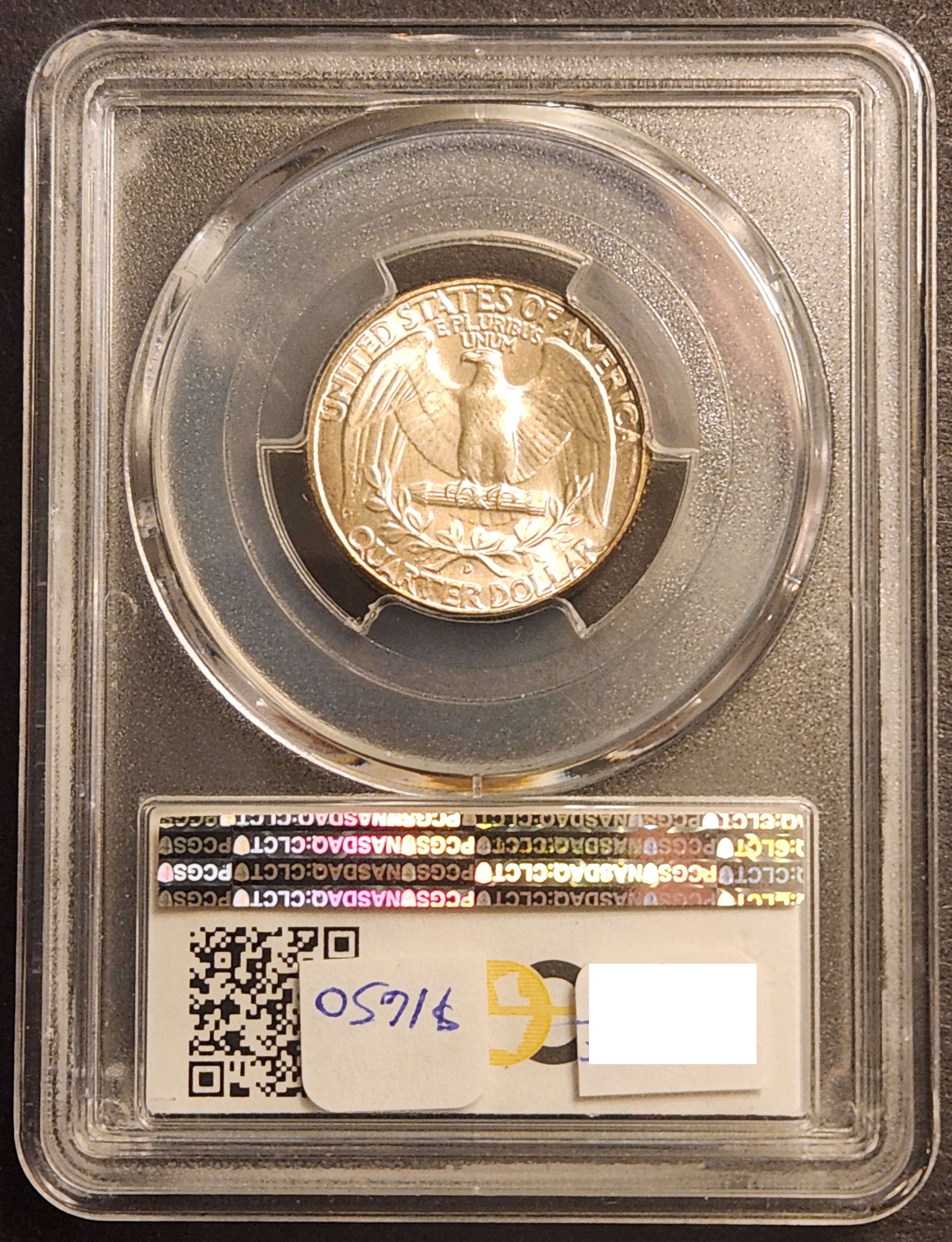 1935D Washington - Silver Quarter