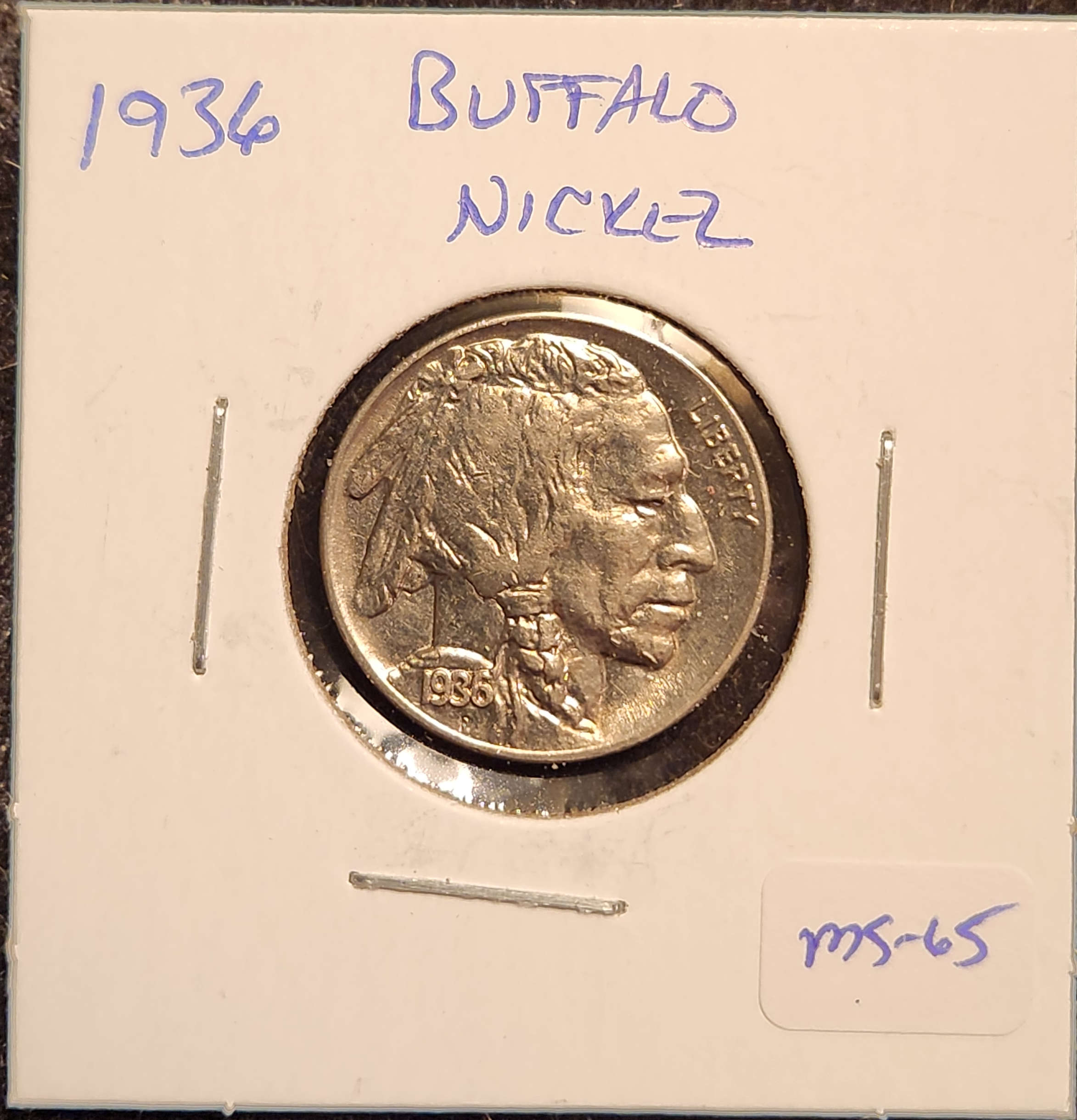 1936 Buffalo Nickel