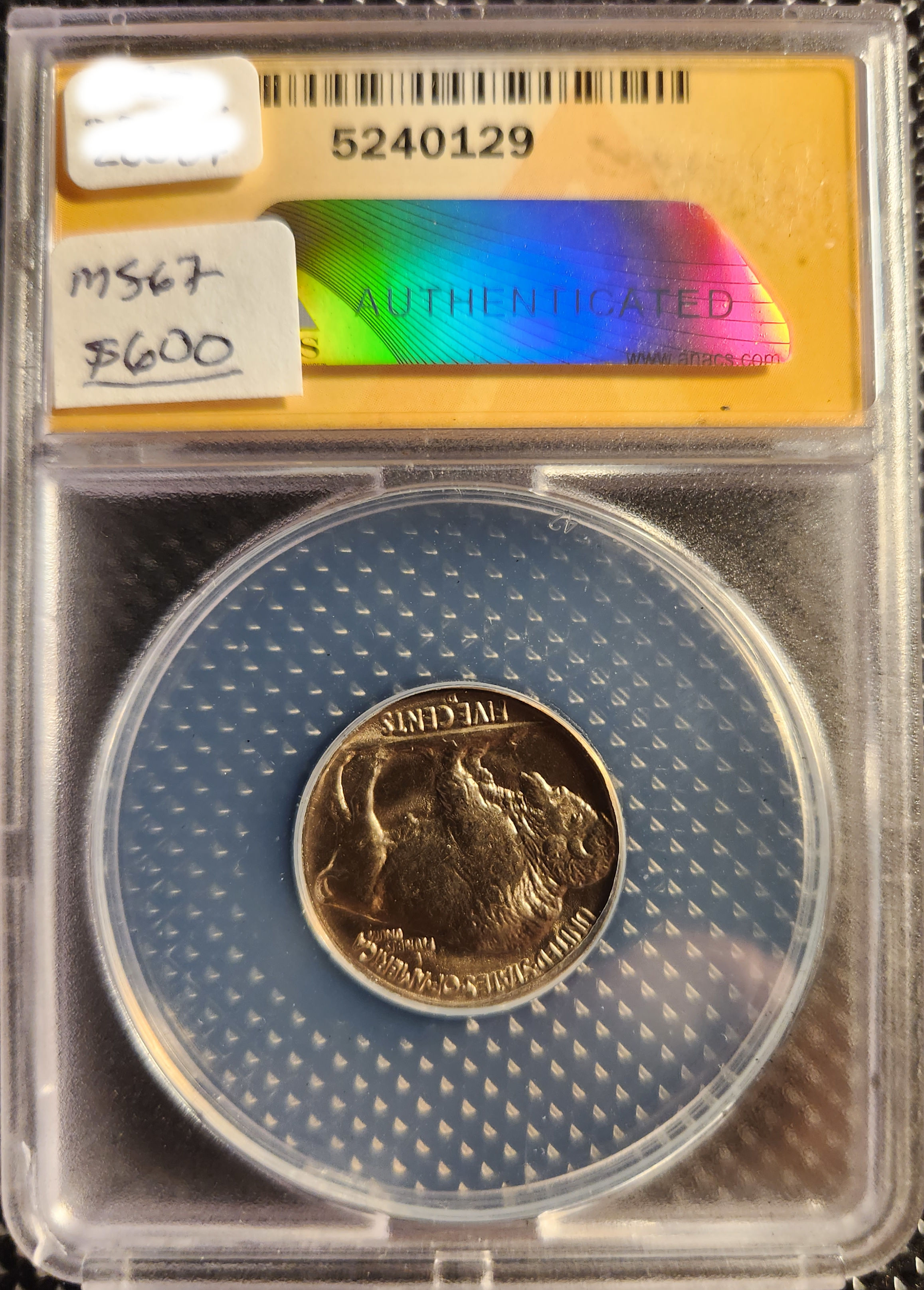 1937D Buffalo Nickel